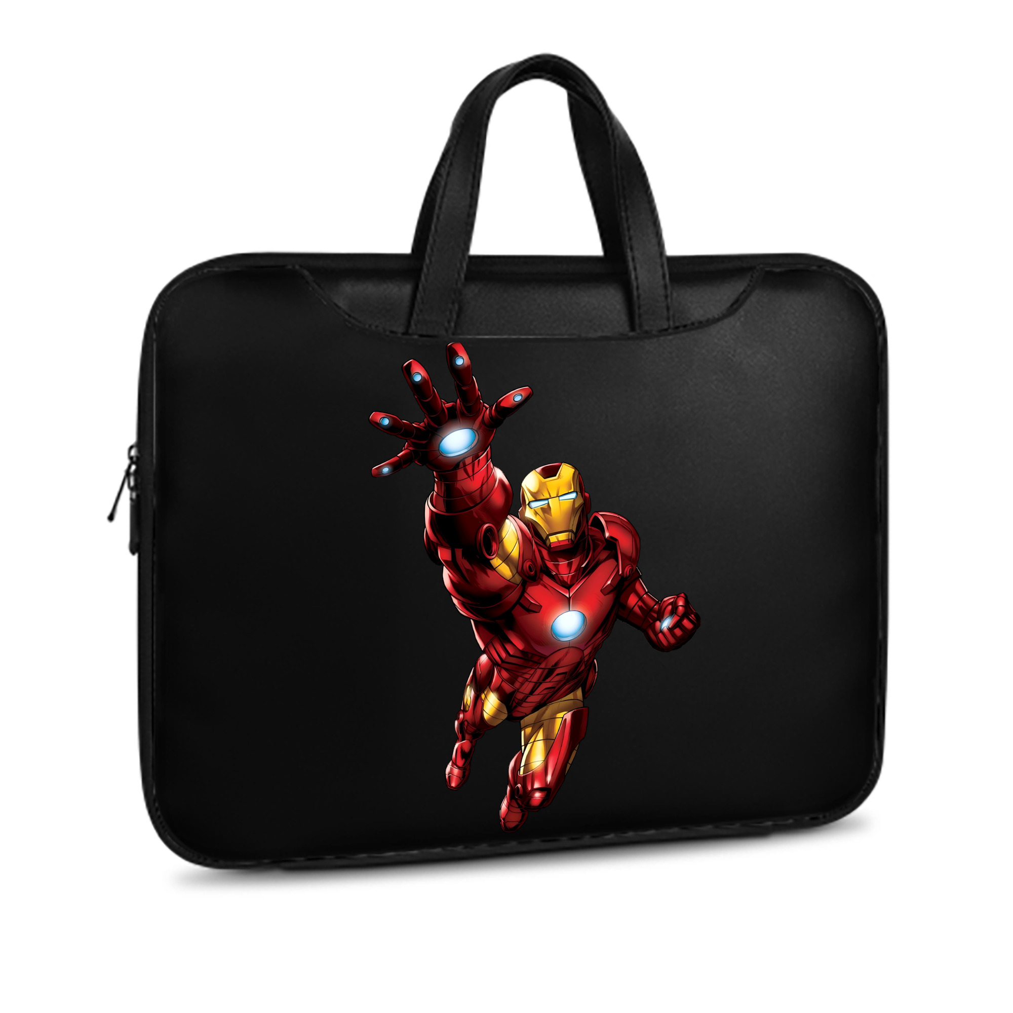 （画像用） アベンジャーズ The Avengers レザーラップトップバッグ　ノートパソコンケース