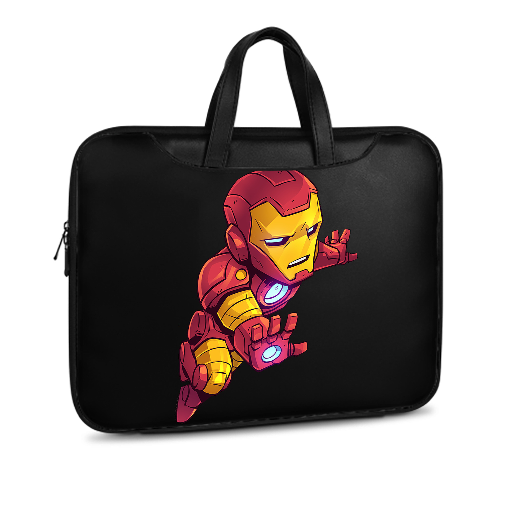 （画像用） アベンジャーズ The Avengers レザーラップトップバッグ　ノートパソコンケース