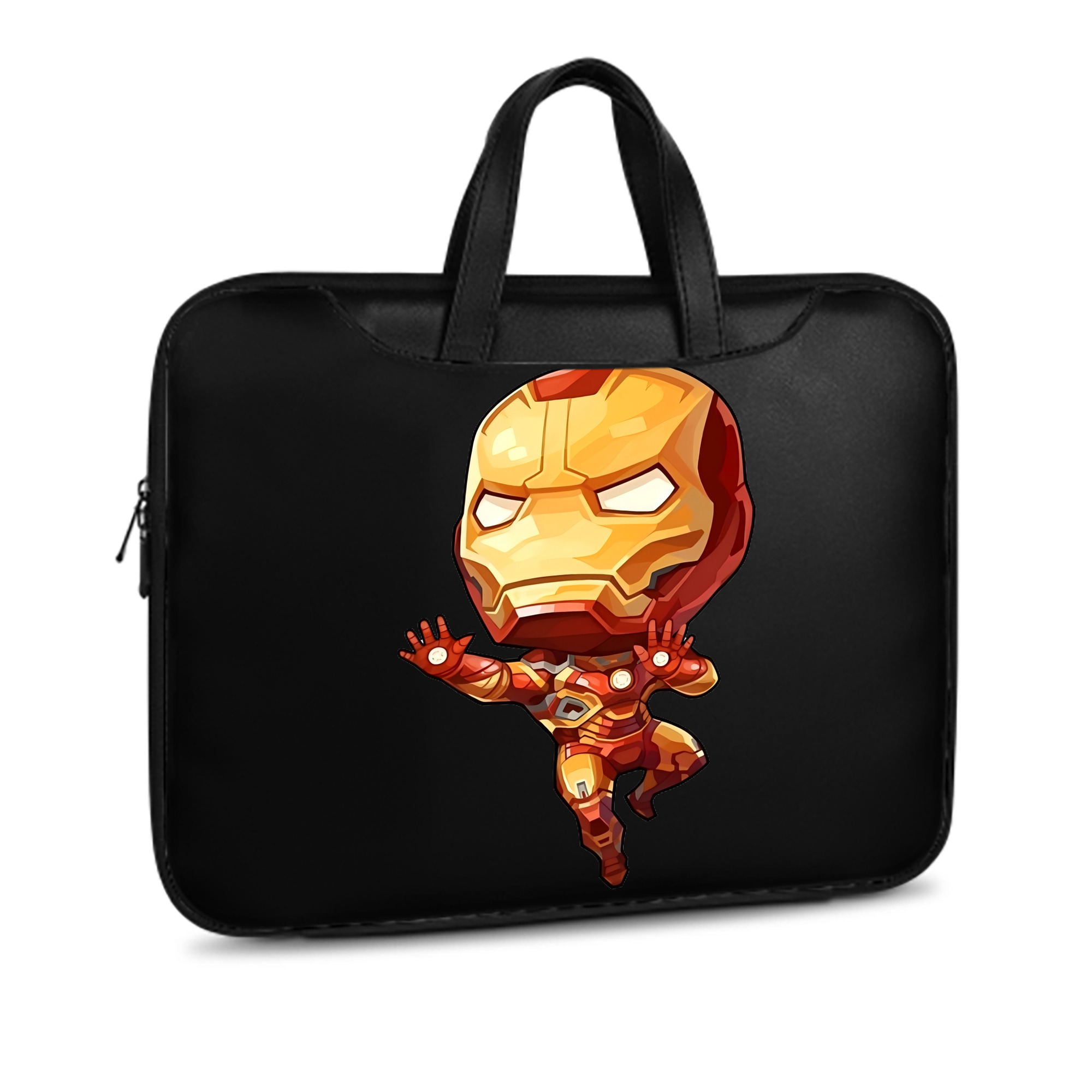（画像用） アベンジャーズ The Avengers レザーラップトップバッグ　ノートパソコンケース