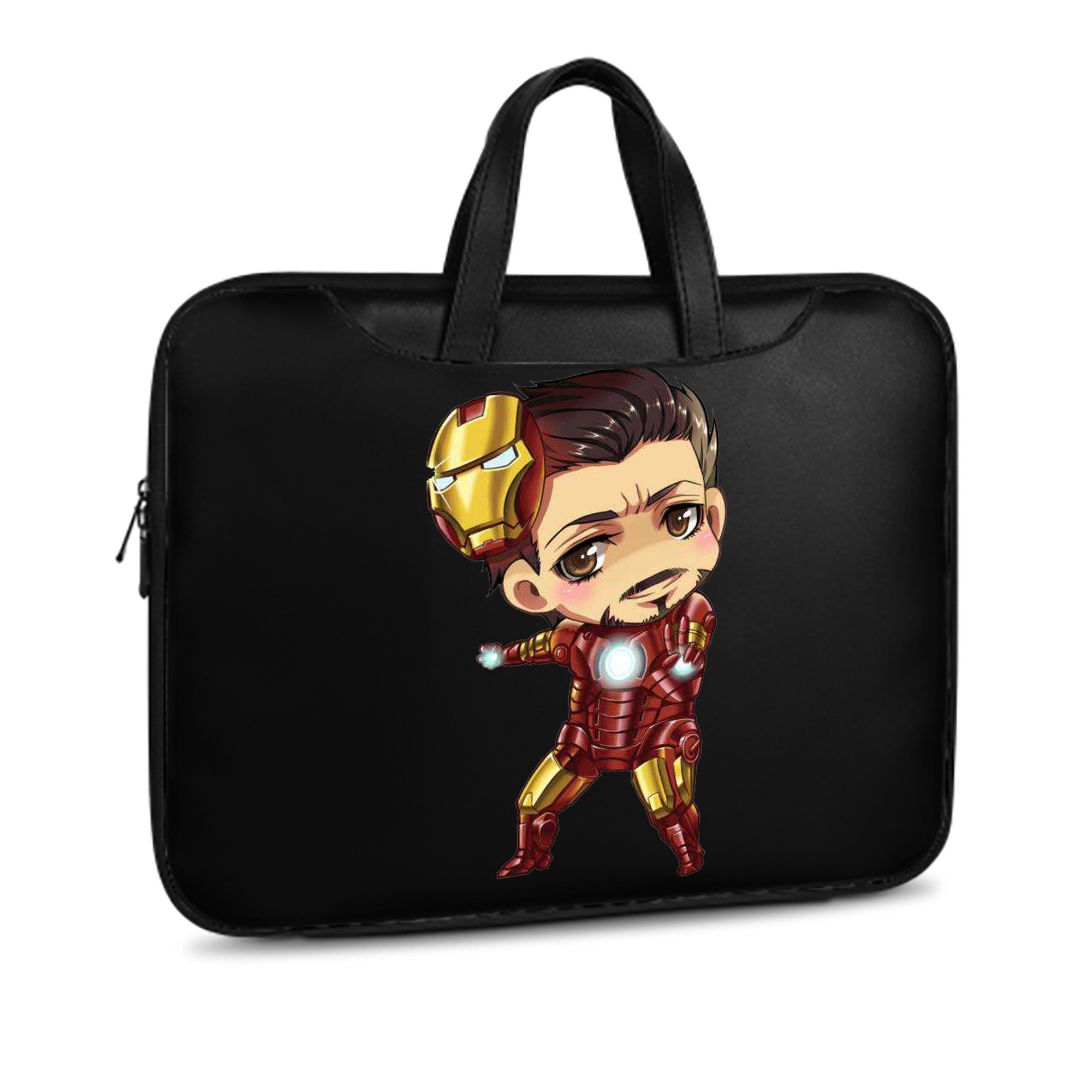 （画像用） アベンジャーズ The Avengers レザーラップトップバッグ　ノートパソコンケース