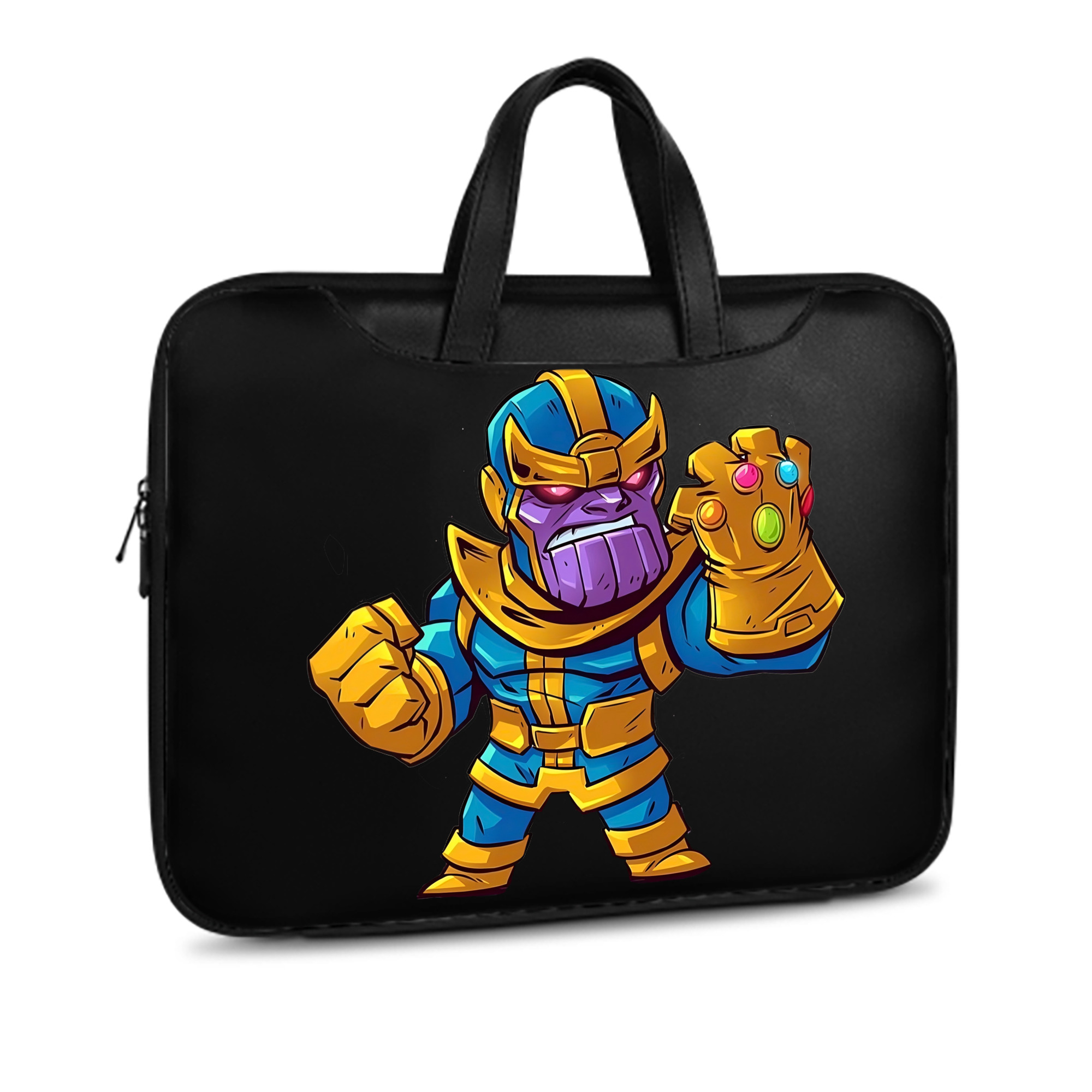 （画像用） アベンジャーズ The Avengers レザーラップトップバッグ　ノートパソコンケース