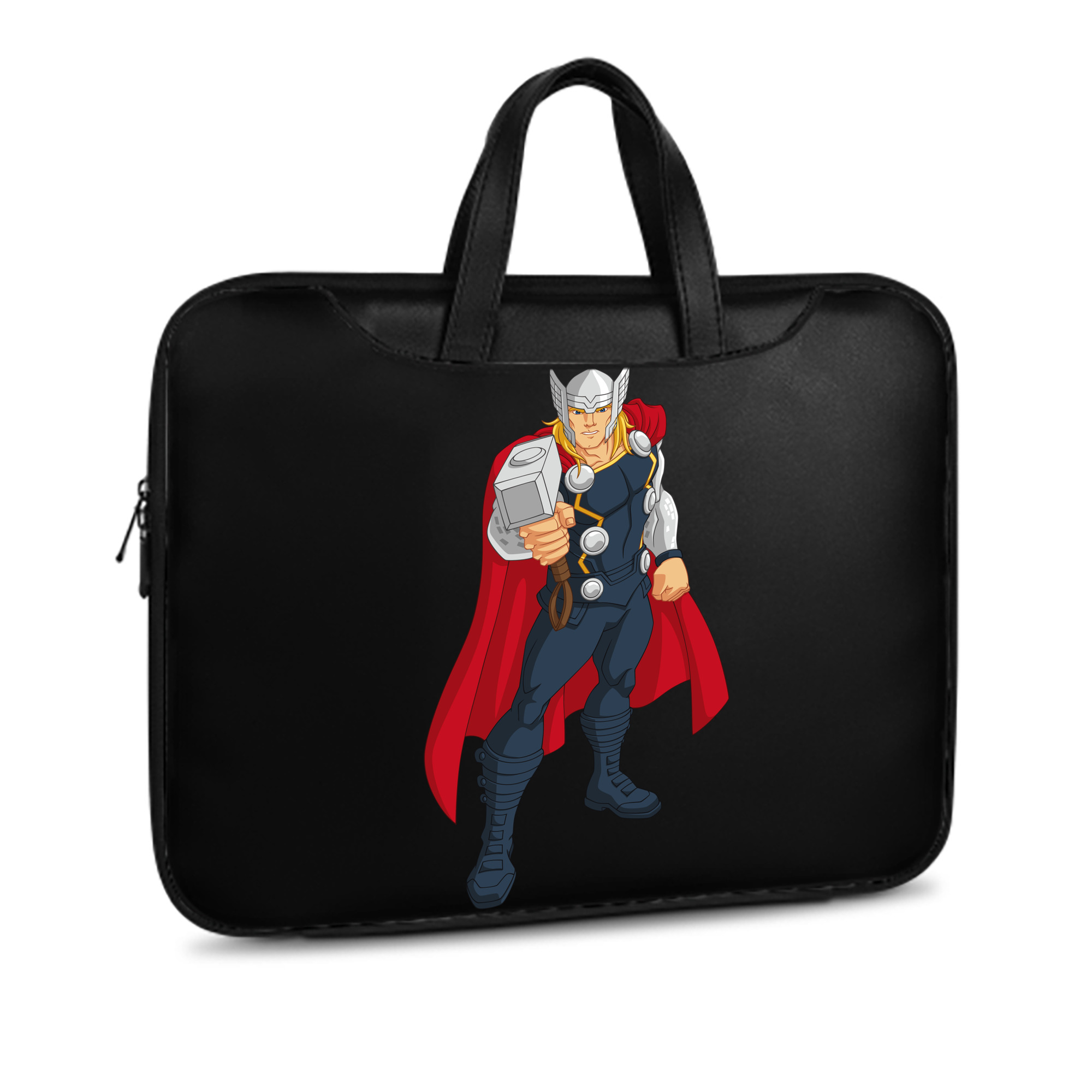 （画像用） アベンジャーズ The Avengers レザーラップトップバッグ　ノートパソコンケース