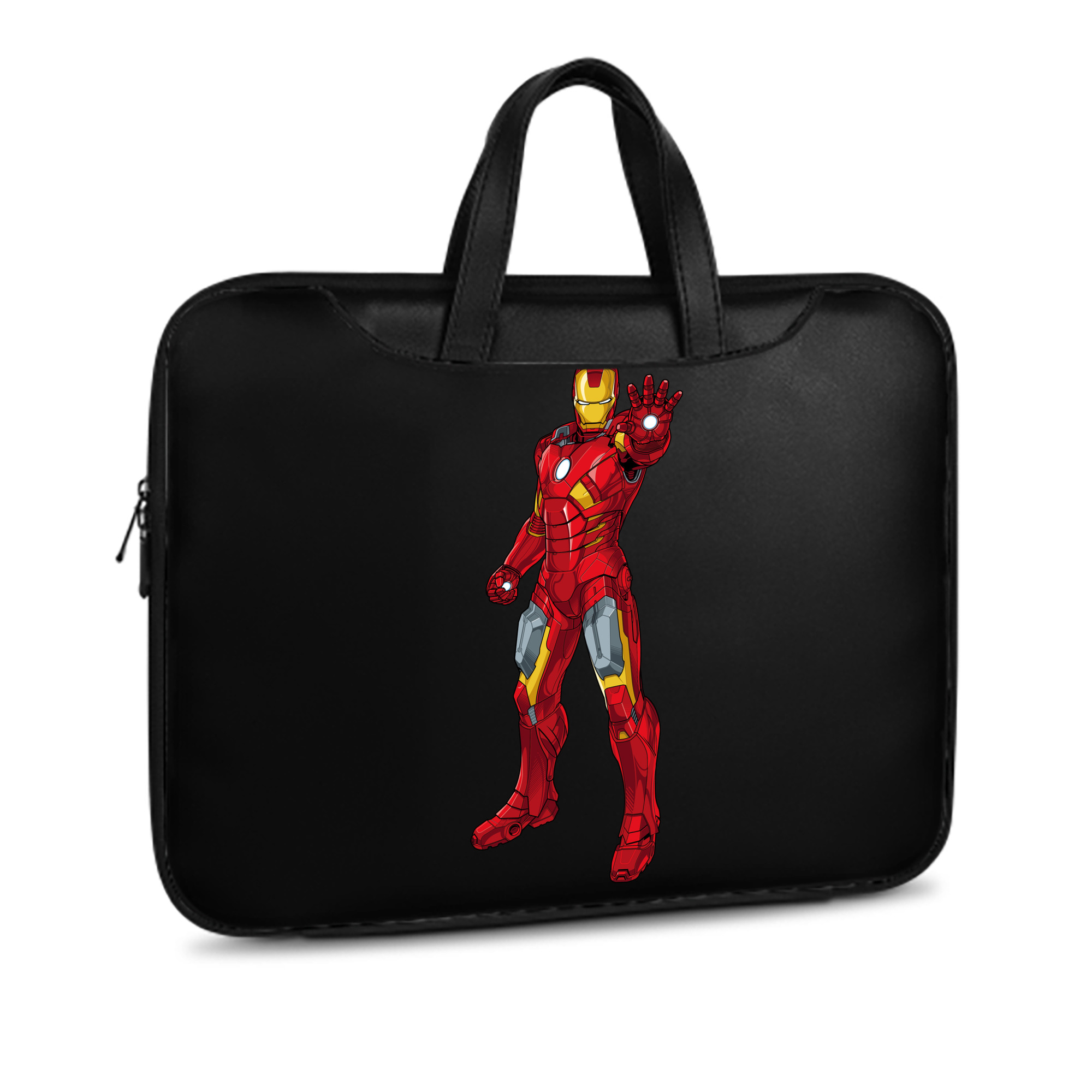 （画像用） アベンジャーズ The Avengers レザーラップトップバッグ　ノートパソコンケース
