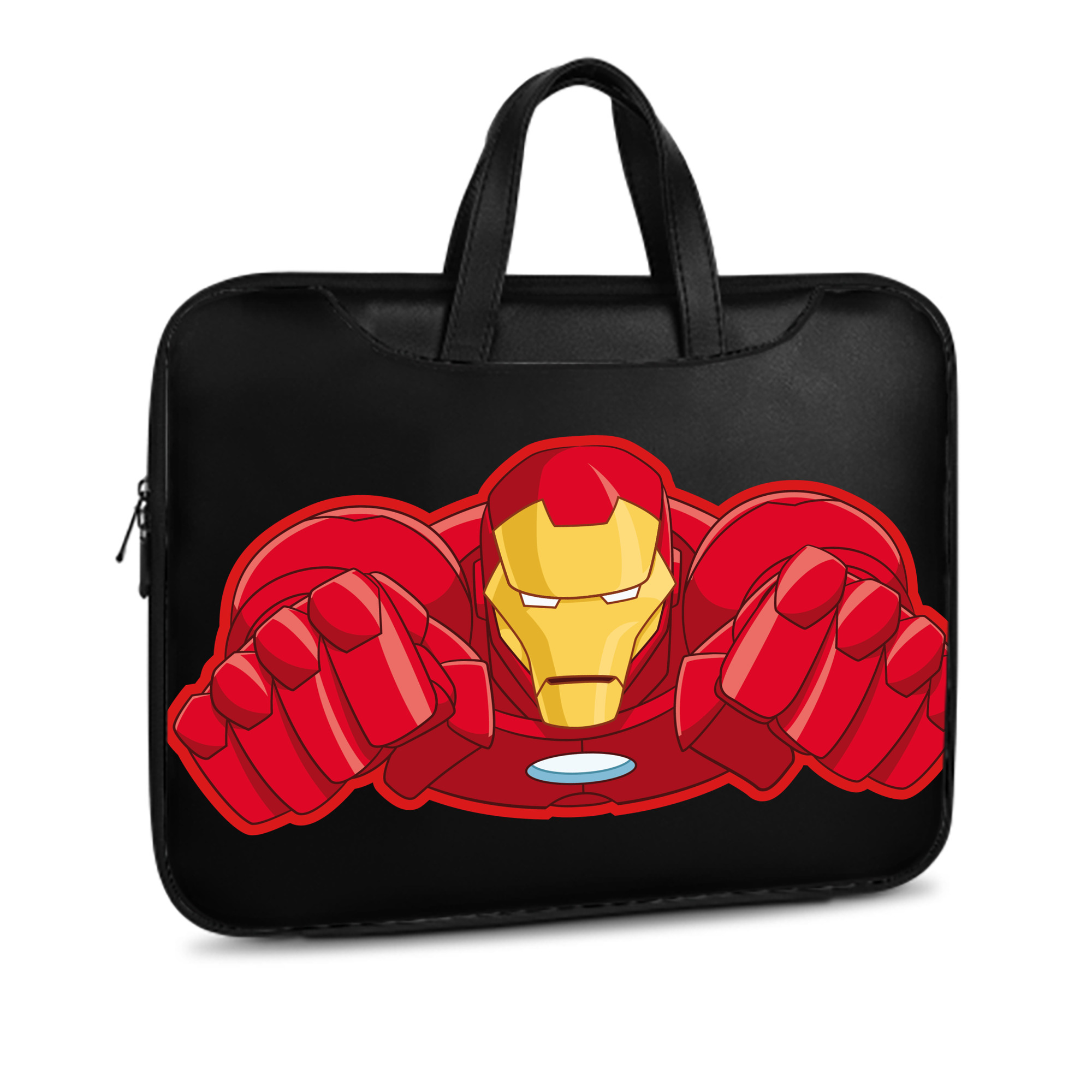 （画像用） アベンジャーズ The Avengers レザーラップトップバッグ　ノートパソコンケース