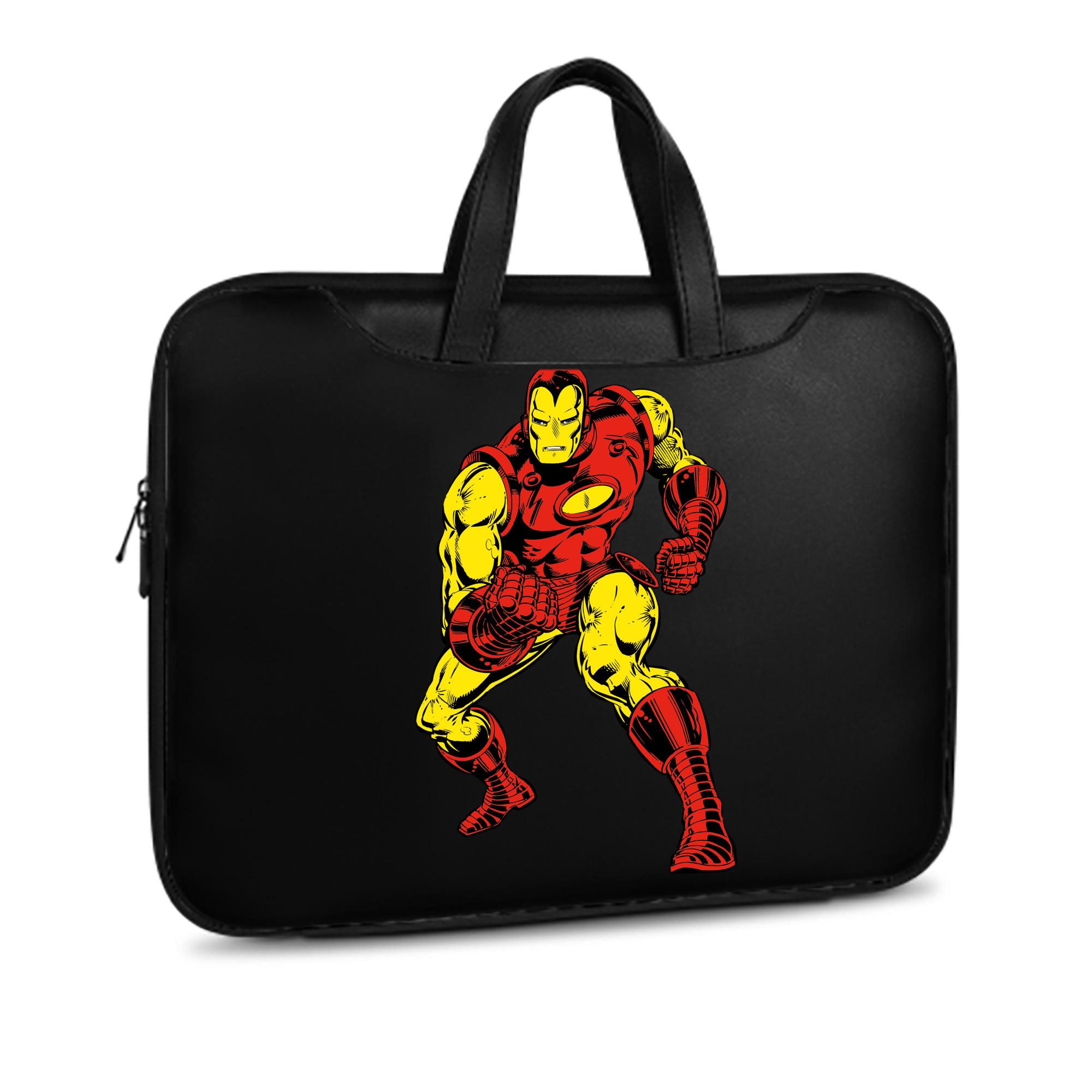 （画像用） アベンジャーズ The Avengers レザーラップトップバッグ　ノートパソコンケース
