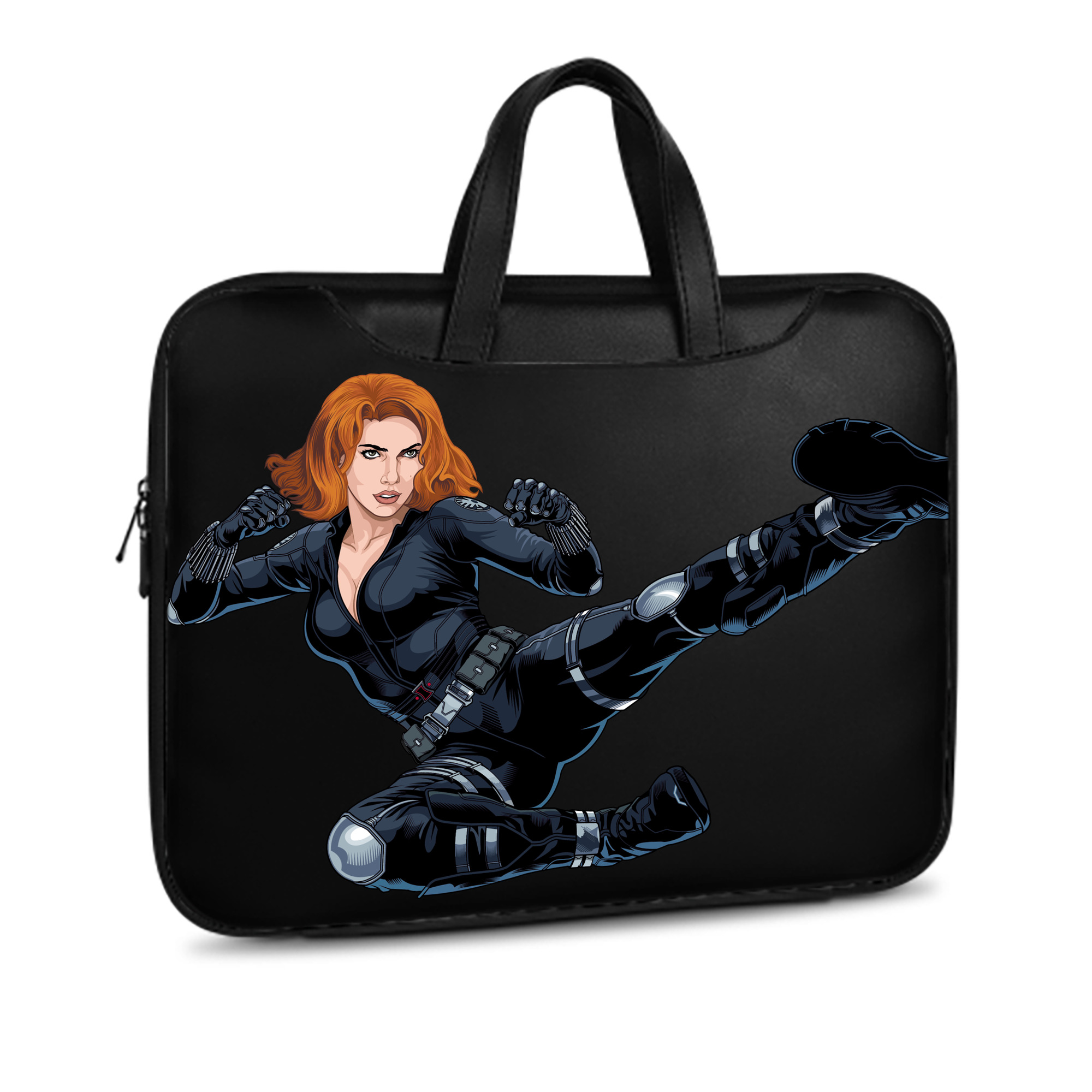 （画像用） アベンジャーズ The Avengers レザーラップトップバッグ　ノートパソコンケース