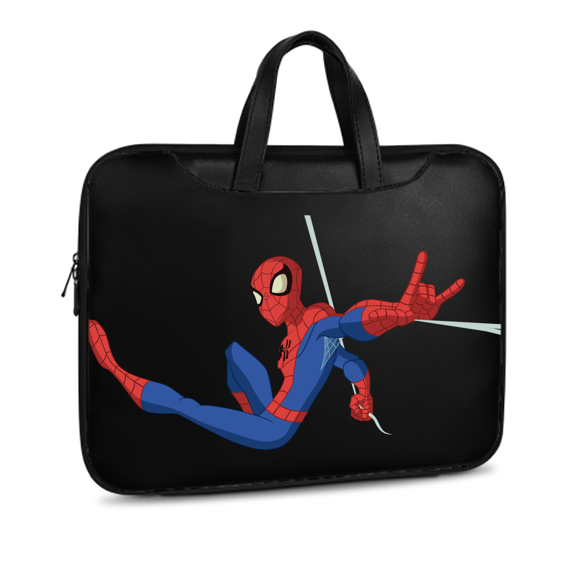 （画像用） アベンジャーズ The Avengers レザーラップトップバッグ　ノートパソコンケース