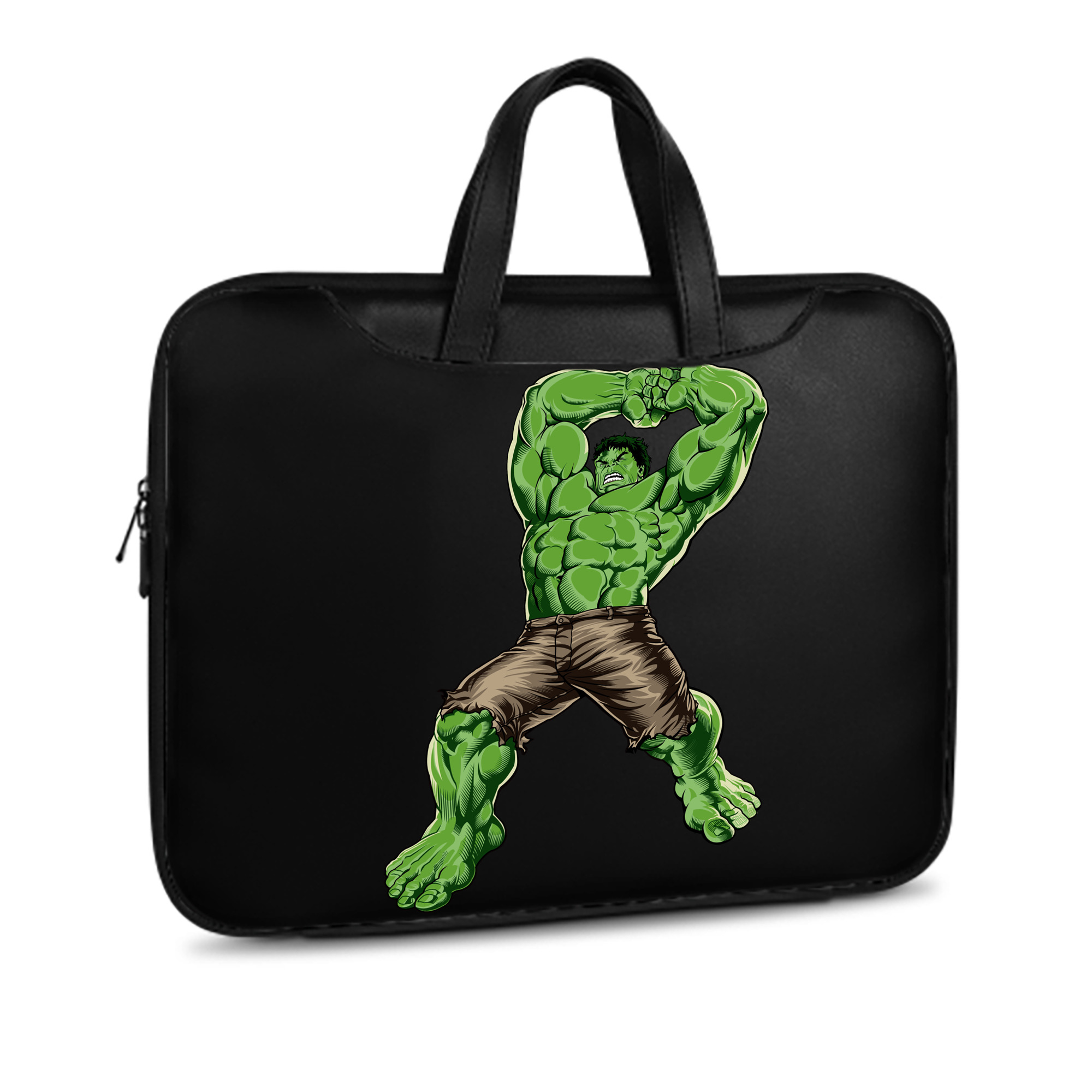 （画像用） アベンジャーズ The Avengers レザーラップトップバッグ　ノートパソコンケース