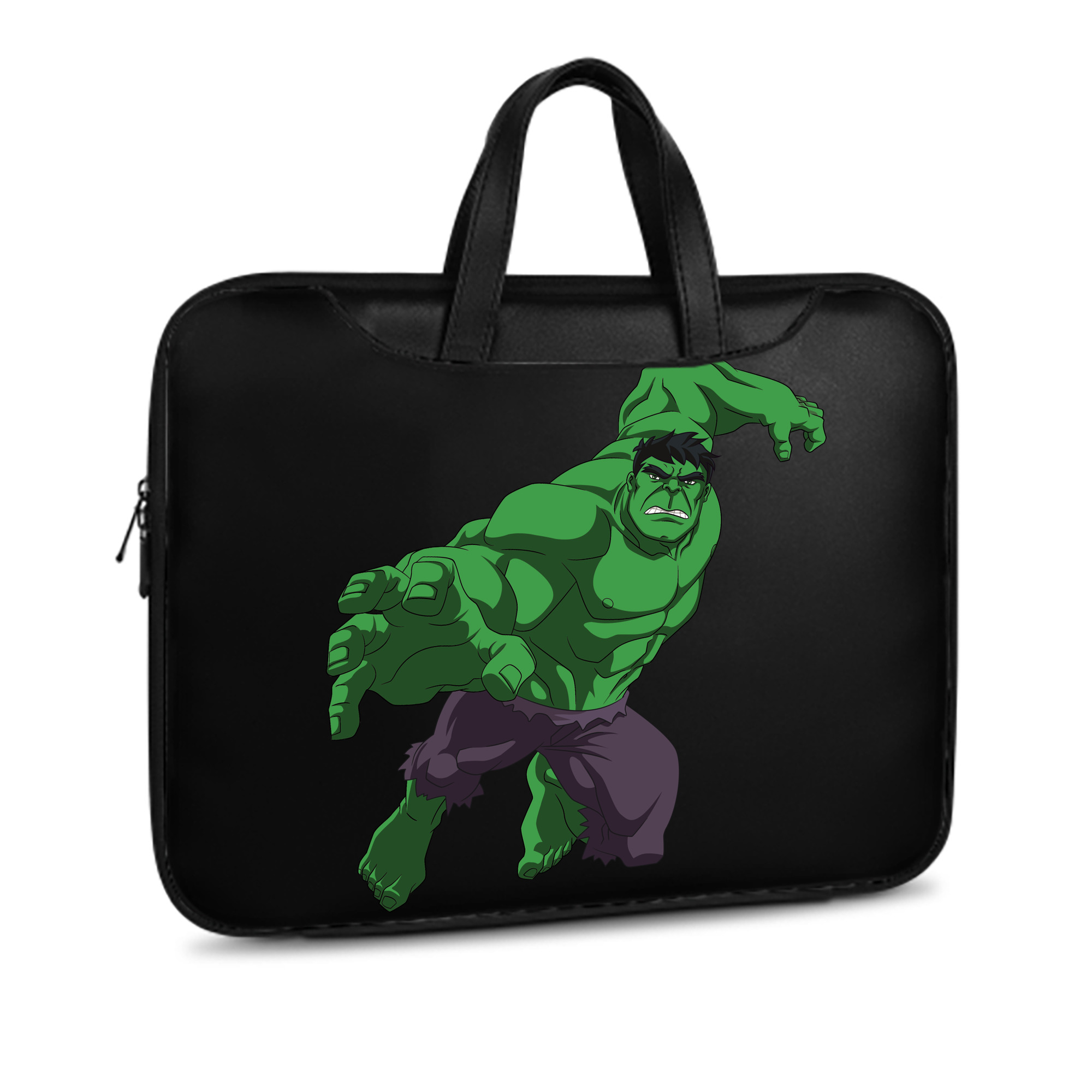 （画像用） アベンジャーズ The Avengers レザーラップトップバッグ　ノートパソコンケース