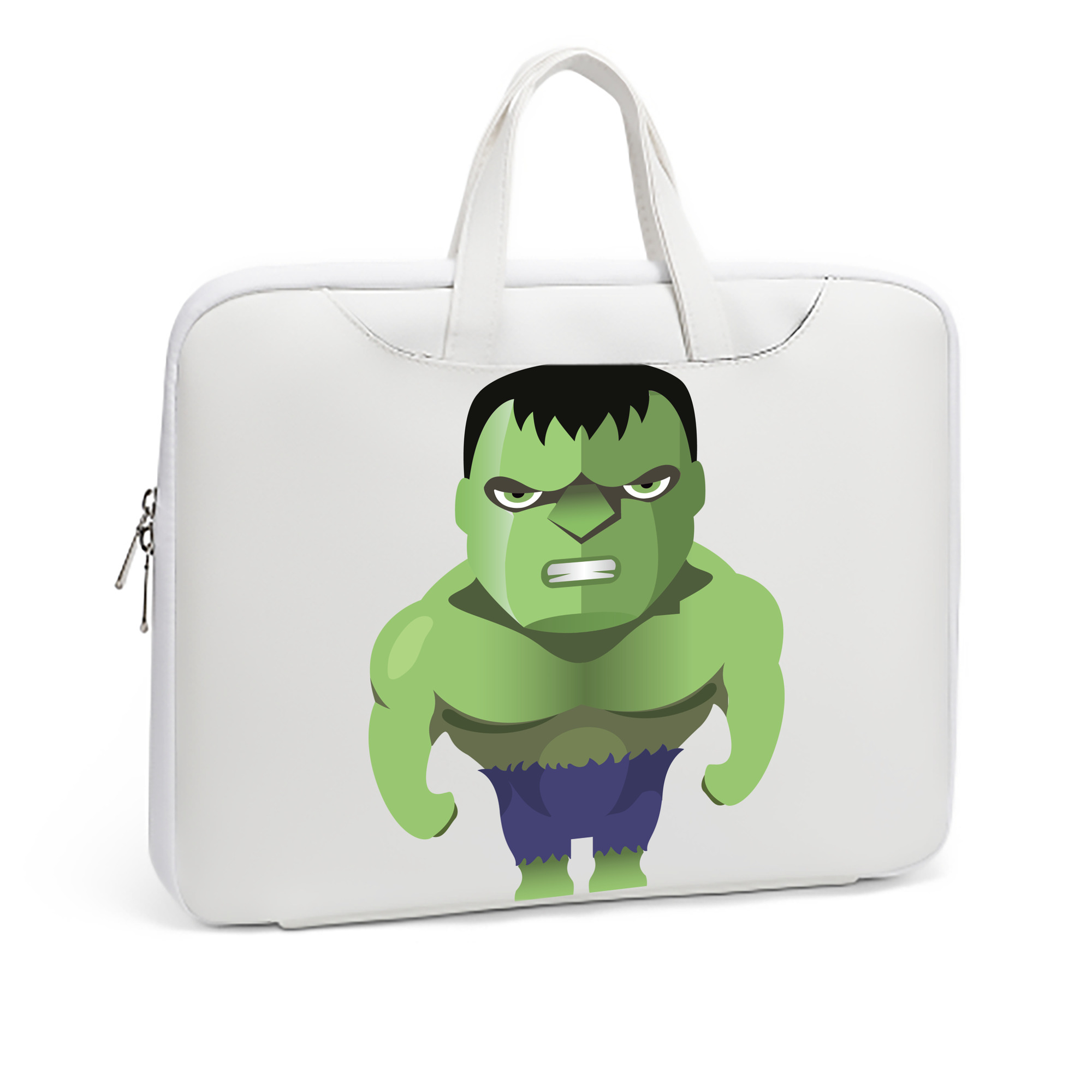 （画像用） アベンジャーズ The Avengers レザーラップトップバッグ　ノートパソコンケース