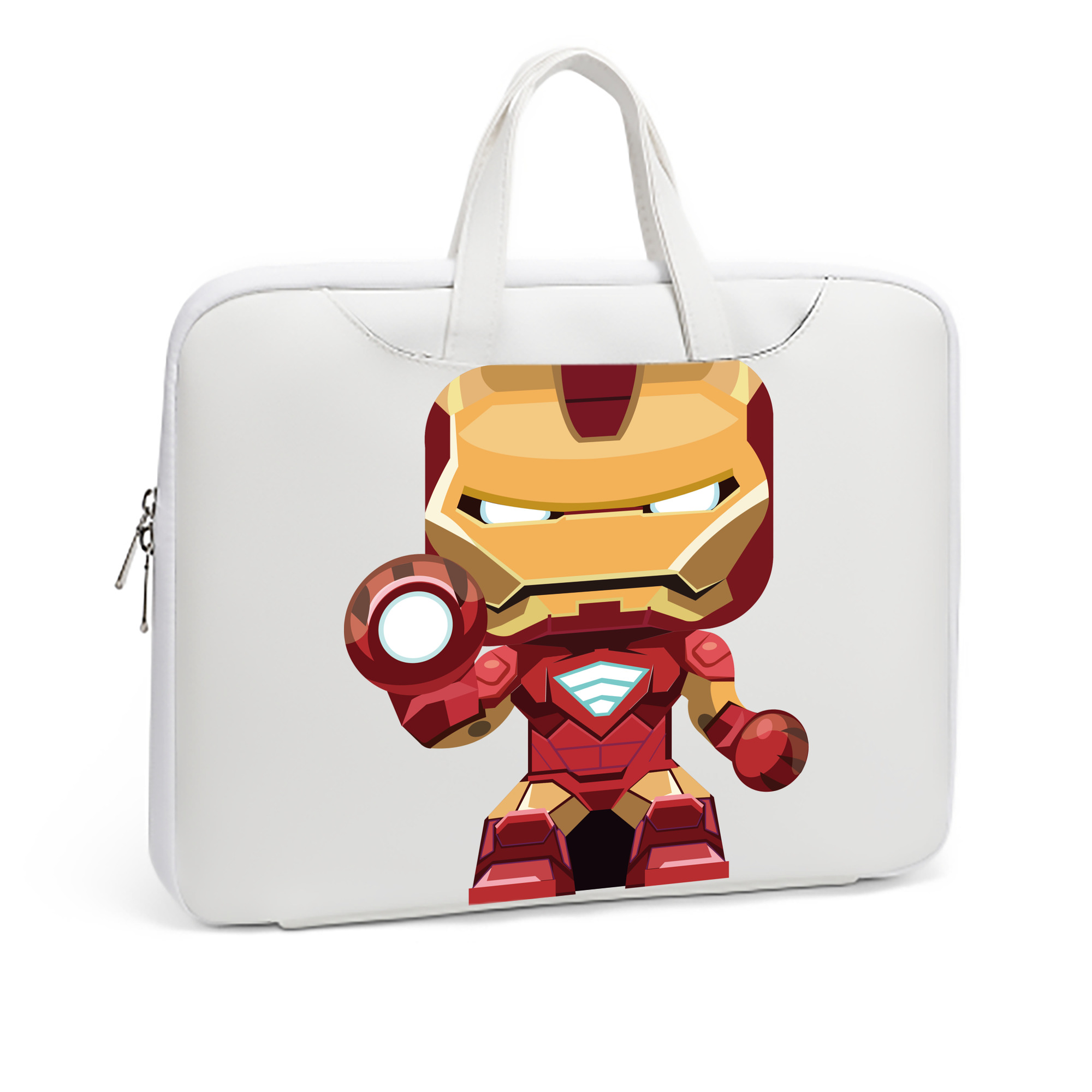 （画像用） アベンジャーズ The Avengers レザーラップトップバッグ　ノートパソコンケース