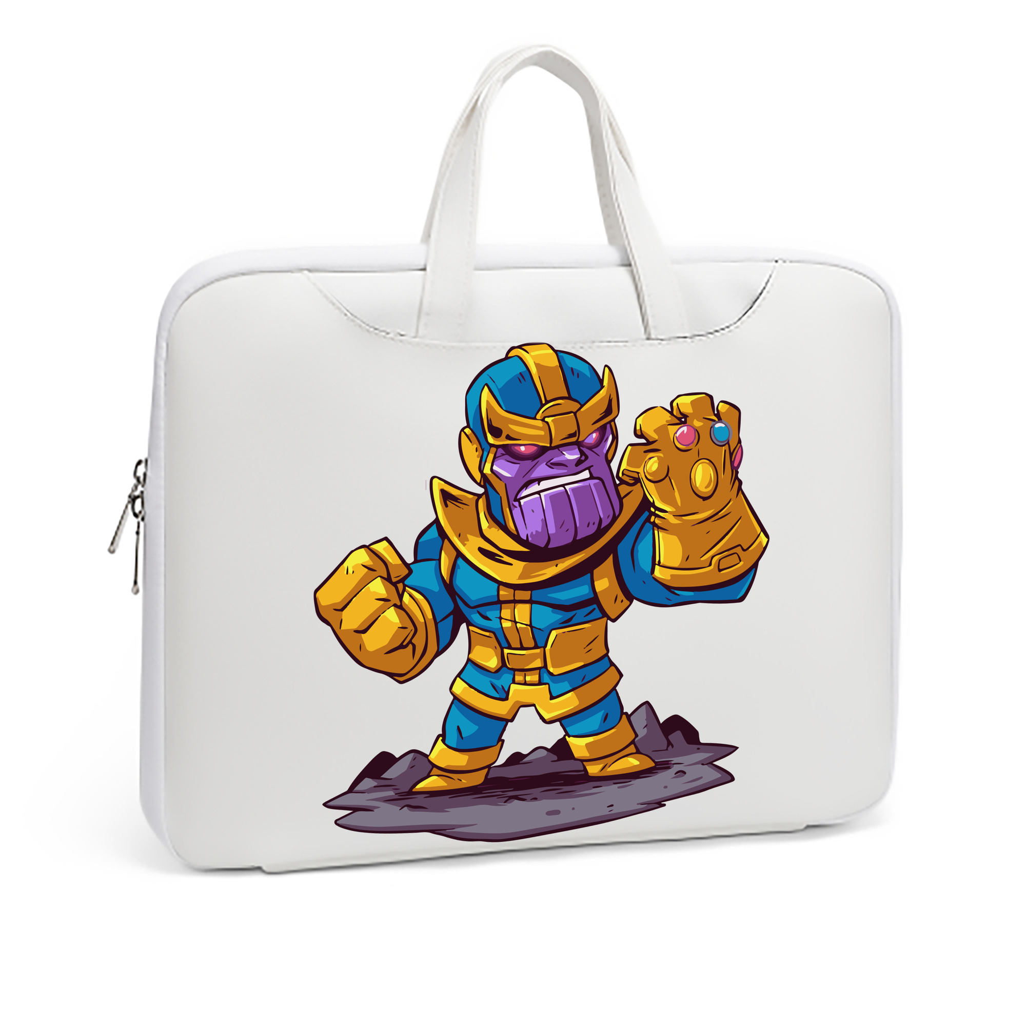（画像用） アベンジャーズ The Avengers レザーラップトップバッグ　ノートパソコンケース