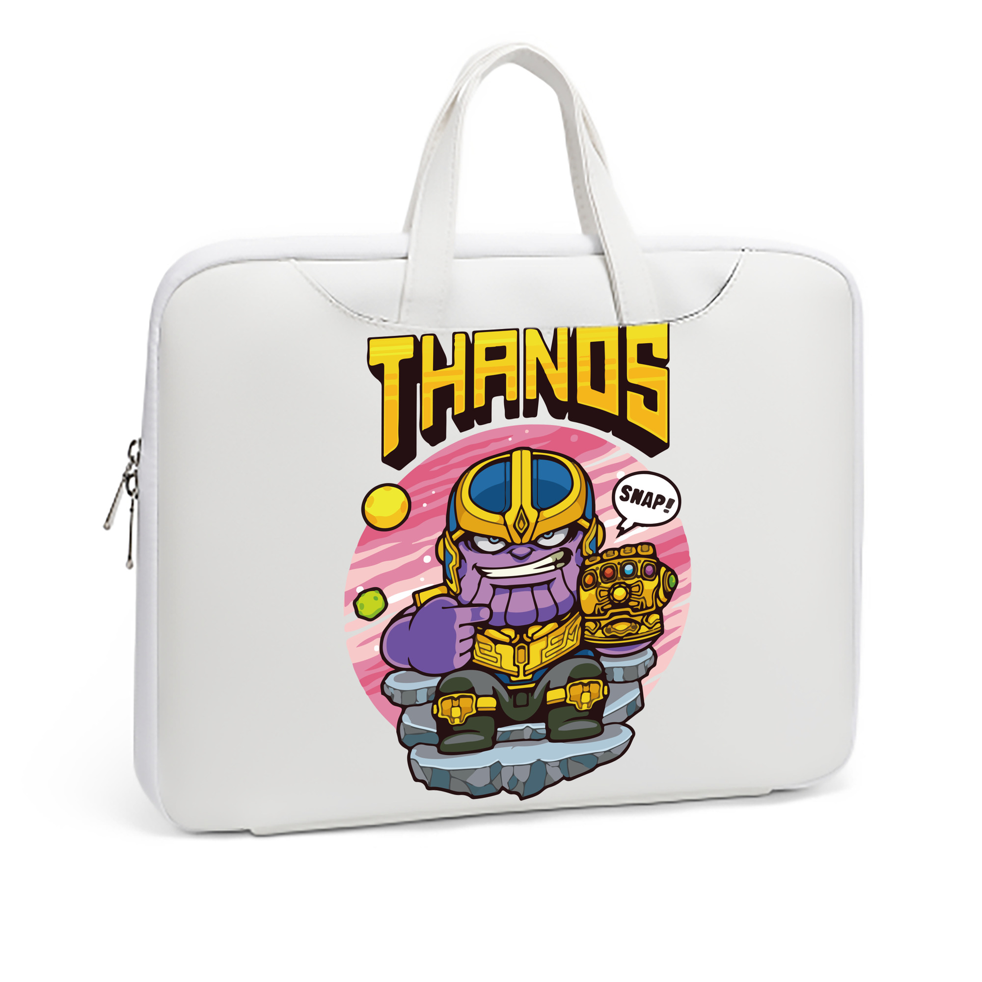 （画像用） アベンジャーズ The Avengers レザーラップトップバッグ　ノートパソコンケース