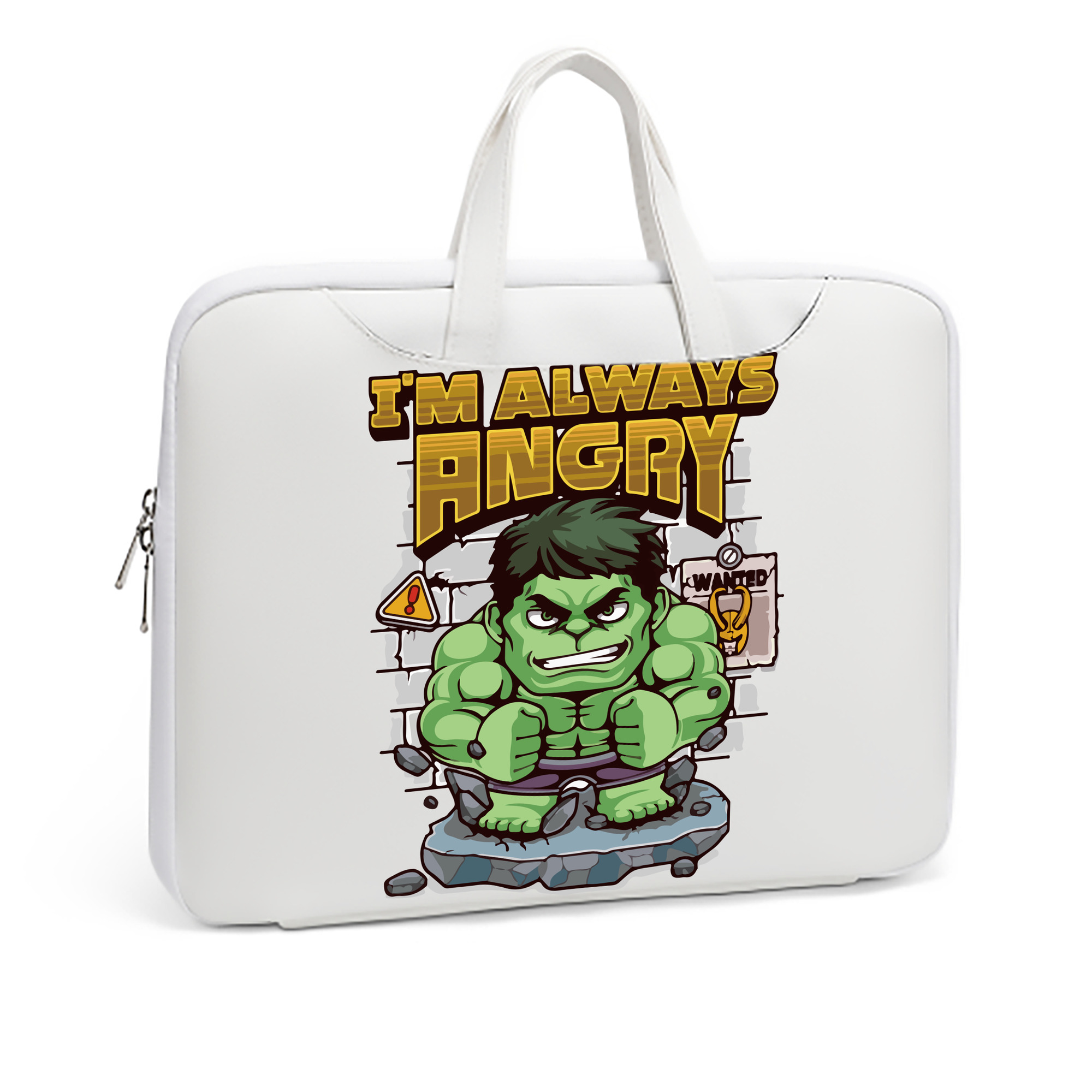（画像用） アベンジャーズ The Avengers レザーラップトップバッグ　ノートパソコンケース