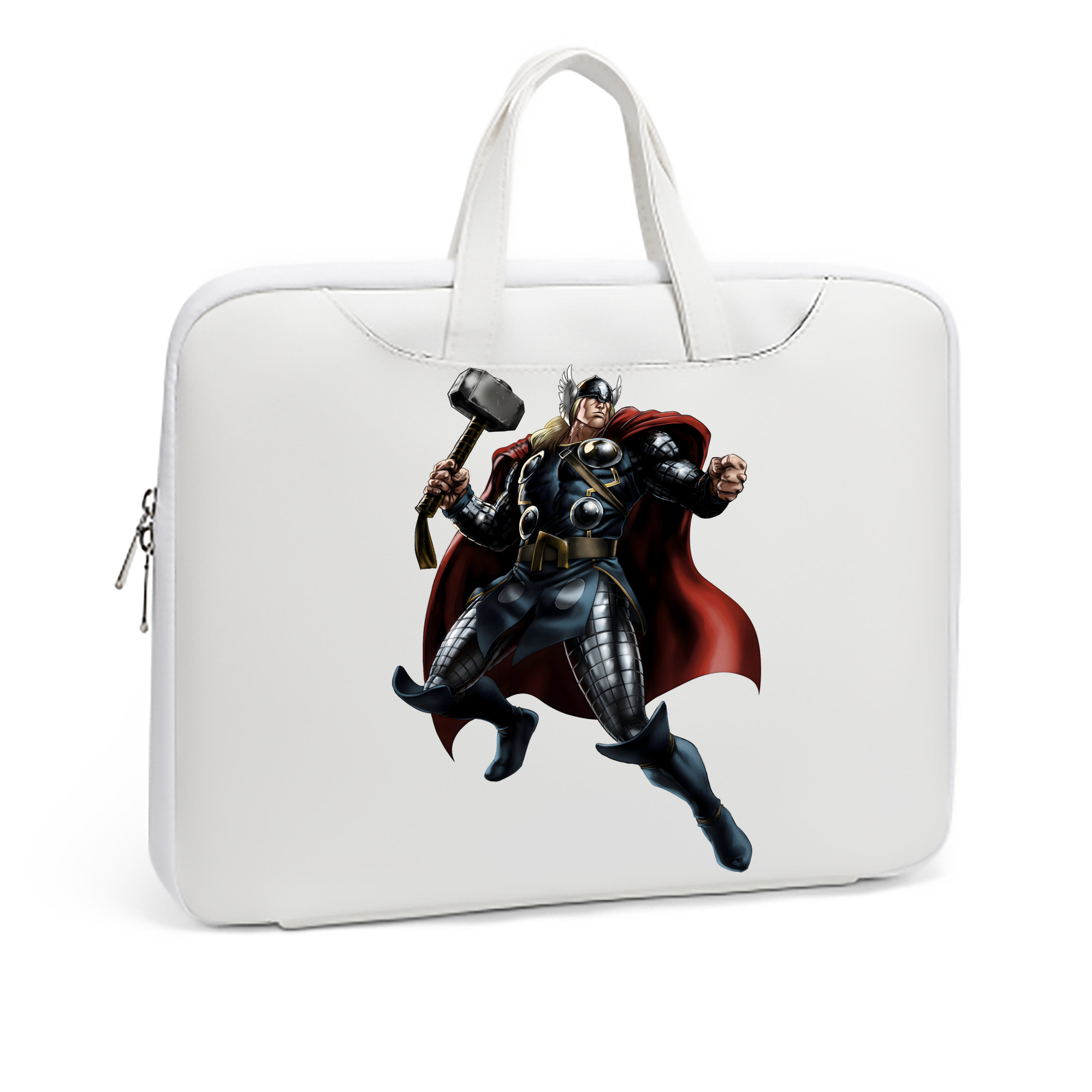 （画像用） アベンジャーズ The Avengers レザーラップトップバッグ　ノートパソコンケース