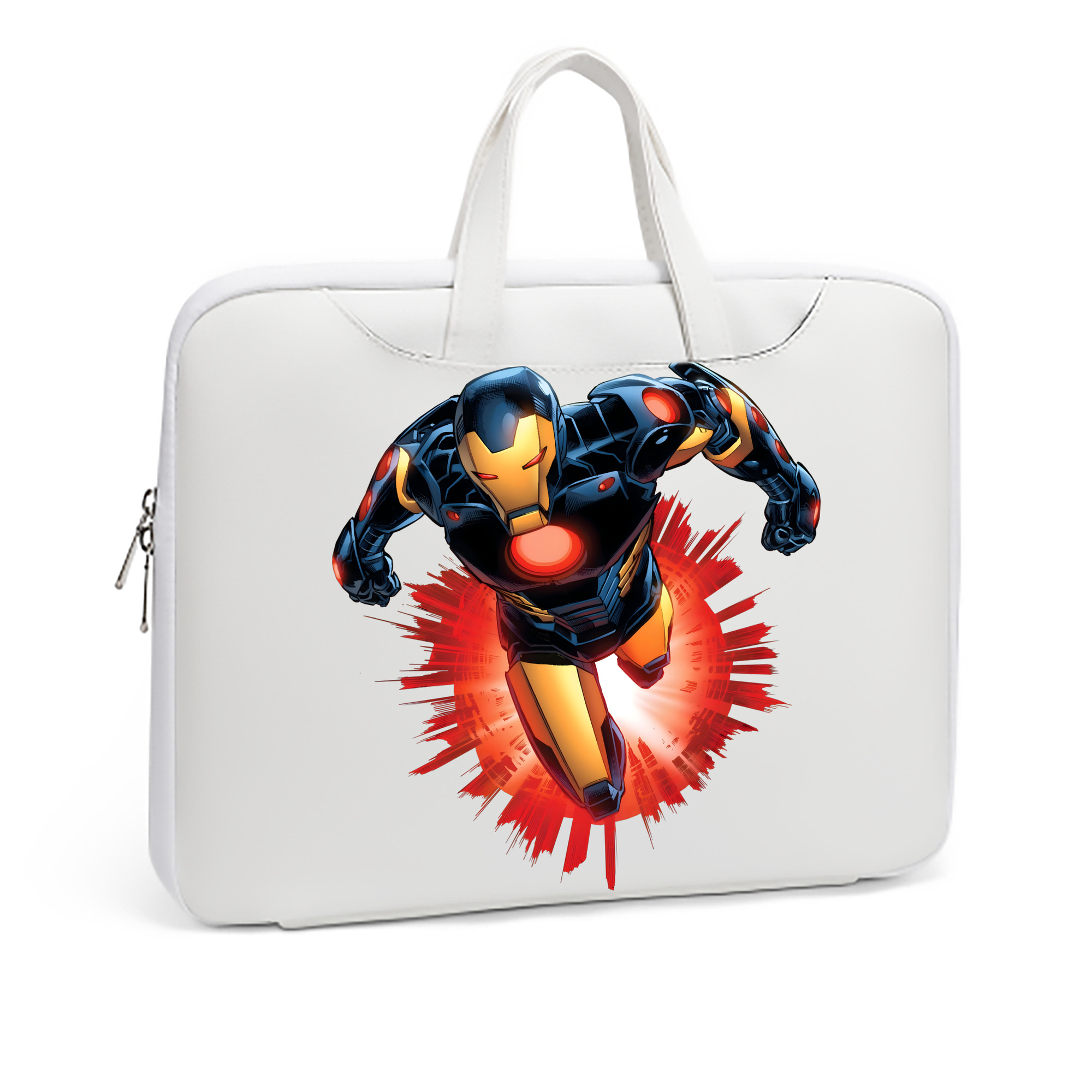 （画像用） アベンジャーズ The Avengers レザーラップトップバッグ　ノートパソコンケース