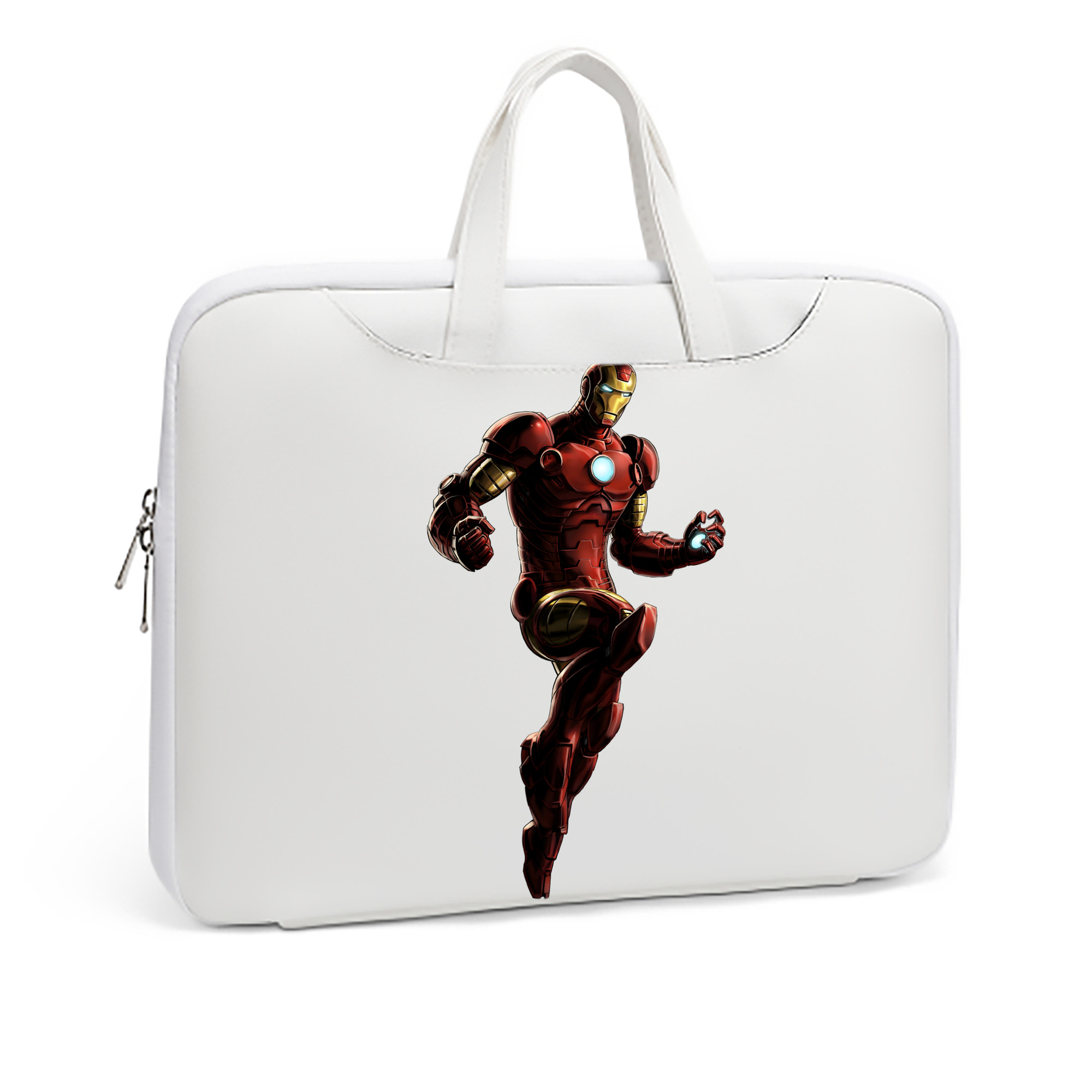 （画像用） アベンジャーズ The Avengers レザーラップトップバッグ　ノートパソコンケース