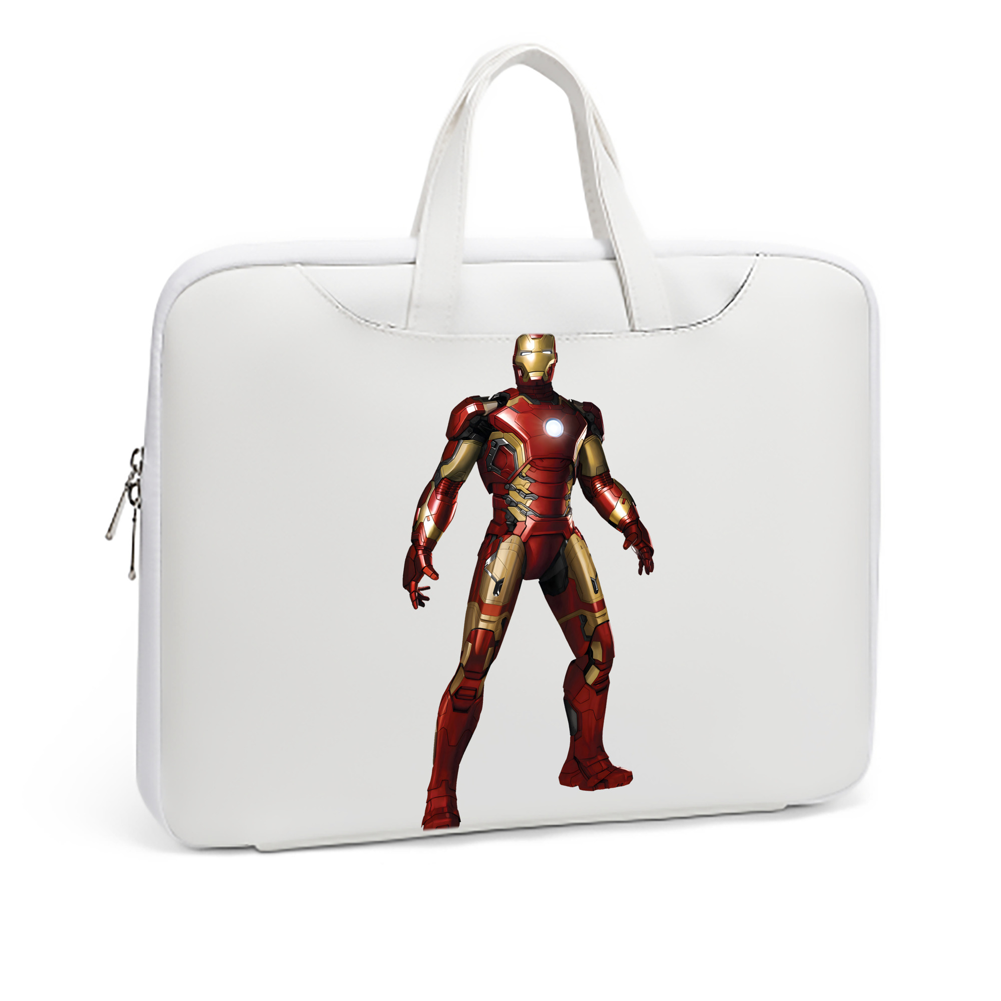 （画像用） アベンジャーズ The Avengers レザーラップトップバッグ　ノートパソコンケース