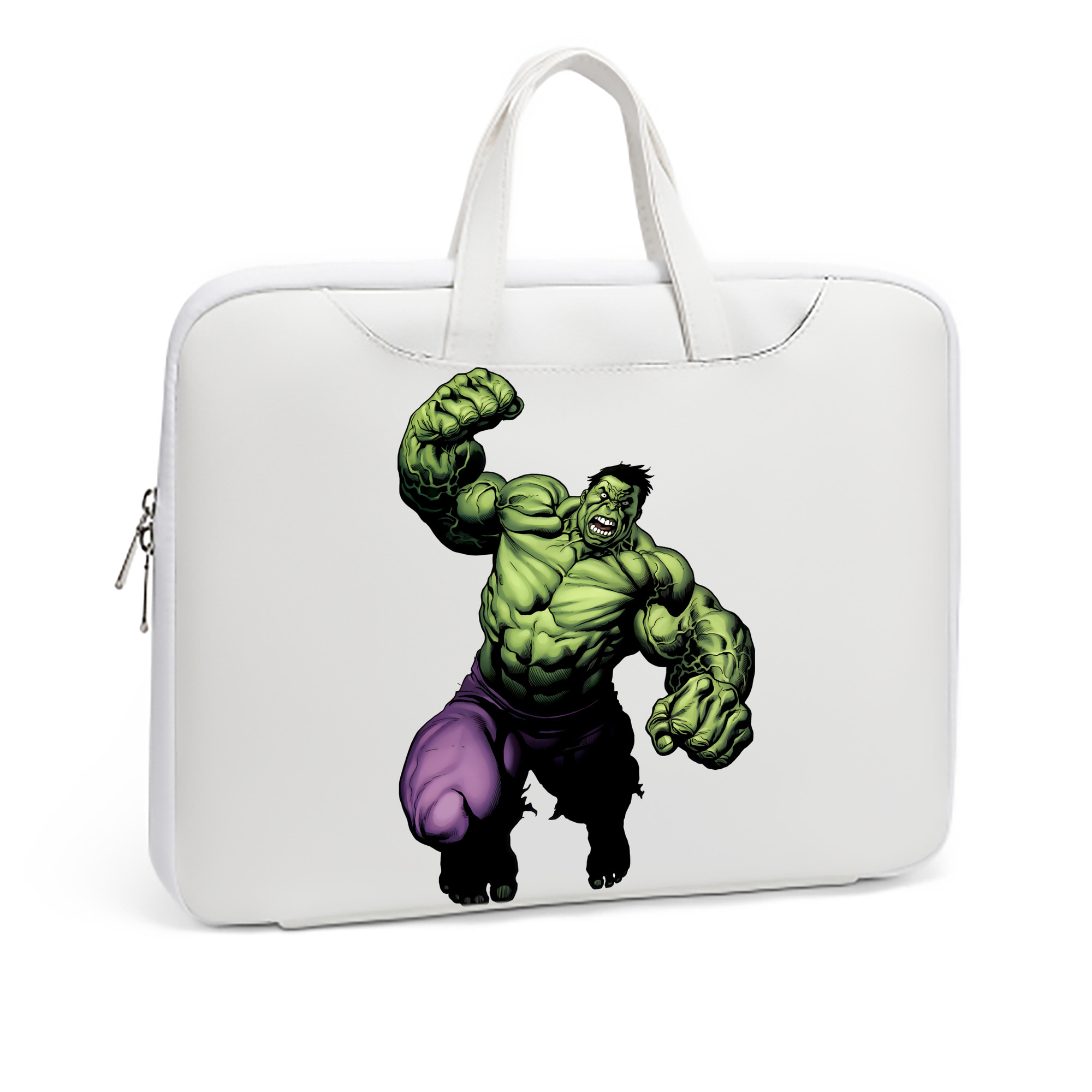 （画像用） アベンジャーズ The Avengers レザーラップトップバッグ　ノートパソコンケース