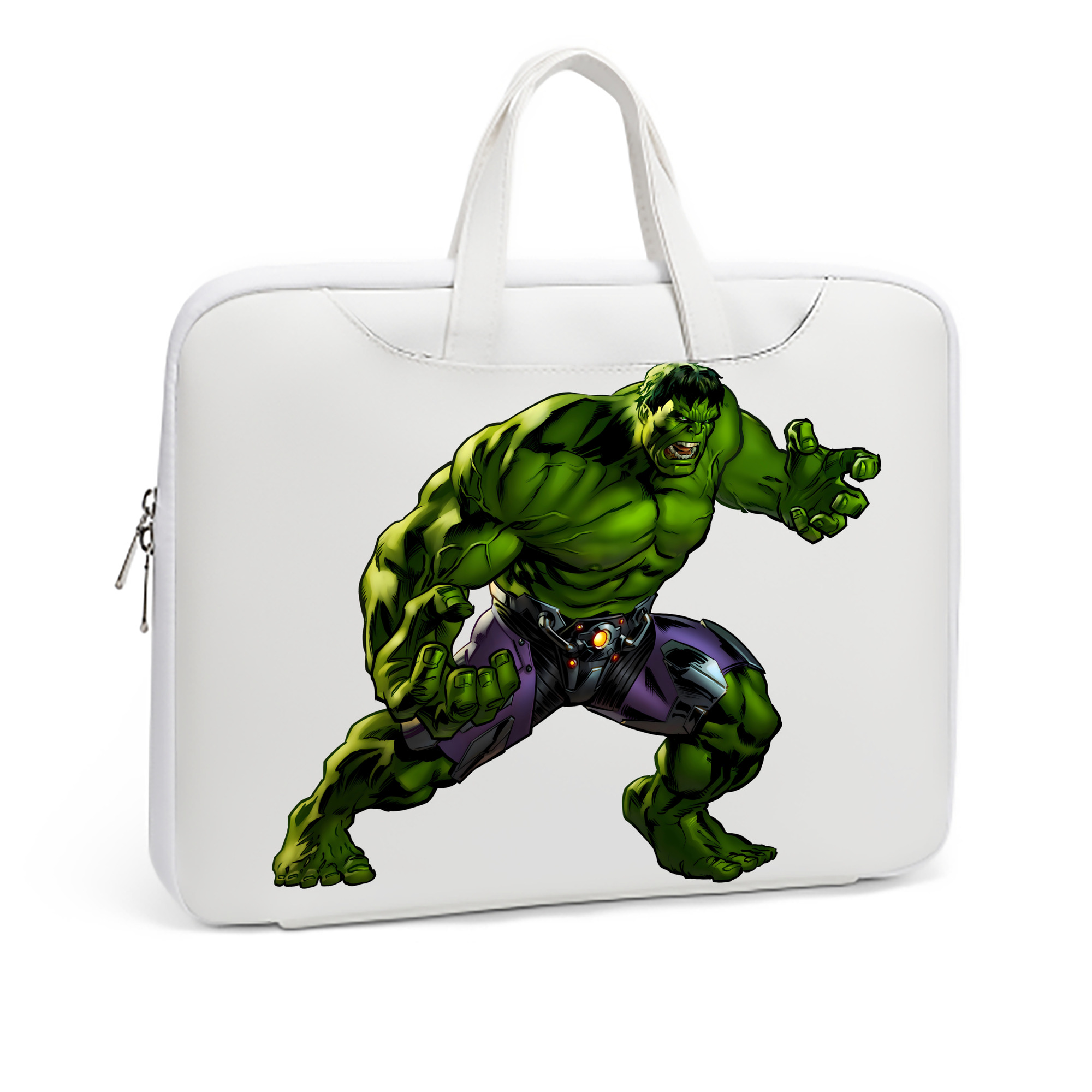 （画像用） アベンジャーズ The Avengers レザーラップトップバッグ　ノートパソコンケース