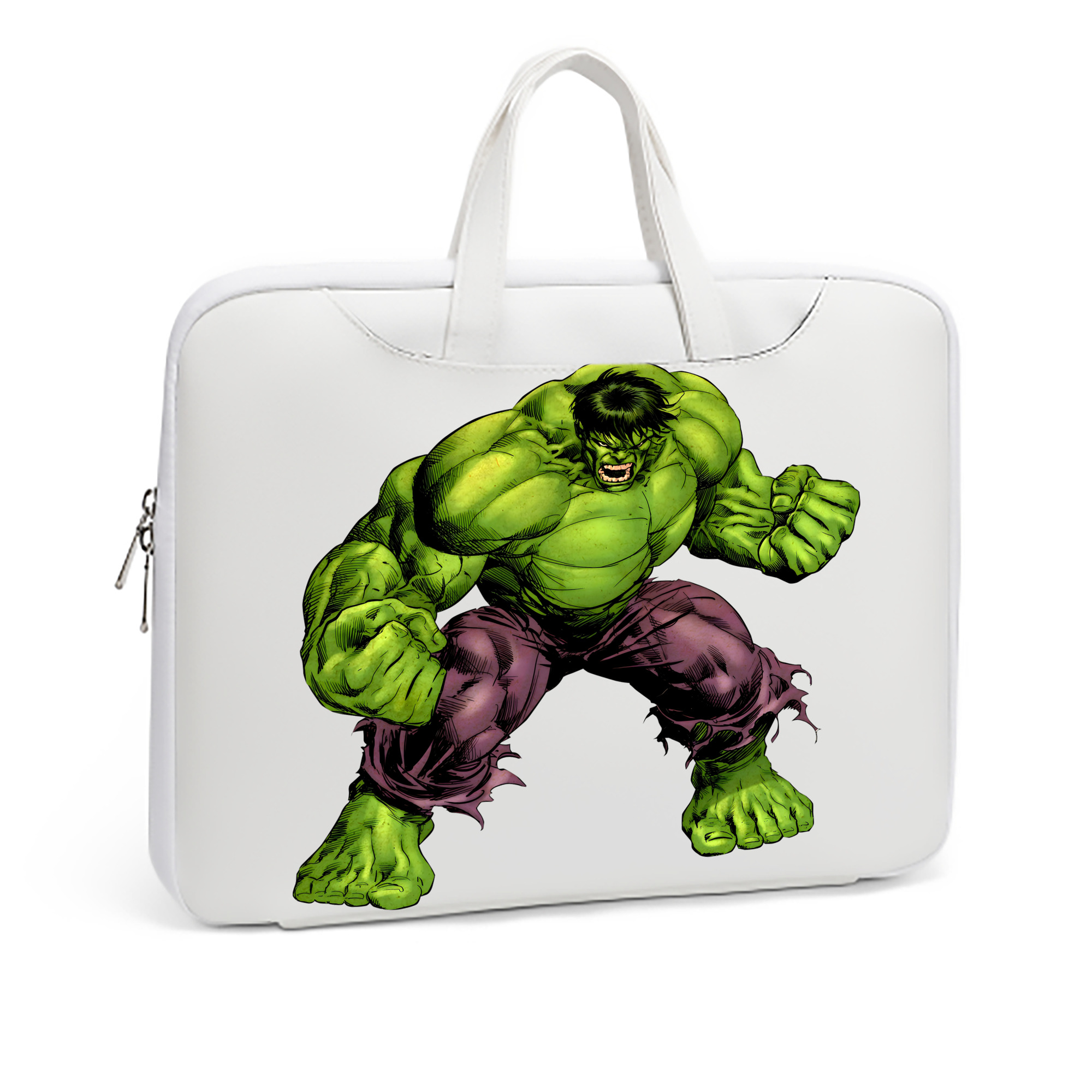 （画像用） アベンジャーズ The Avengers レザーラップトップバッグ　ノートパソコンケース