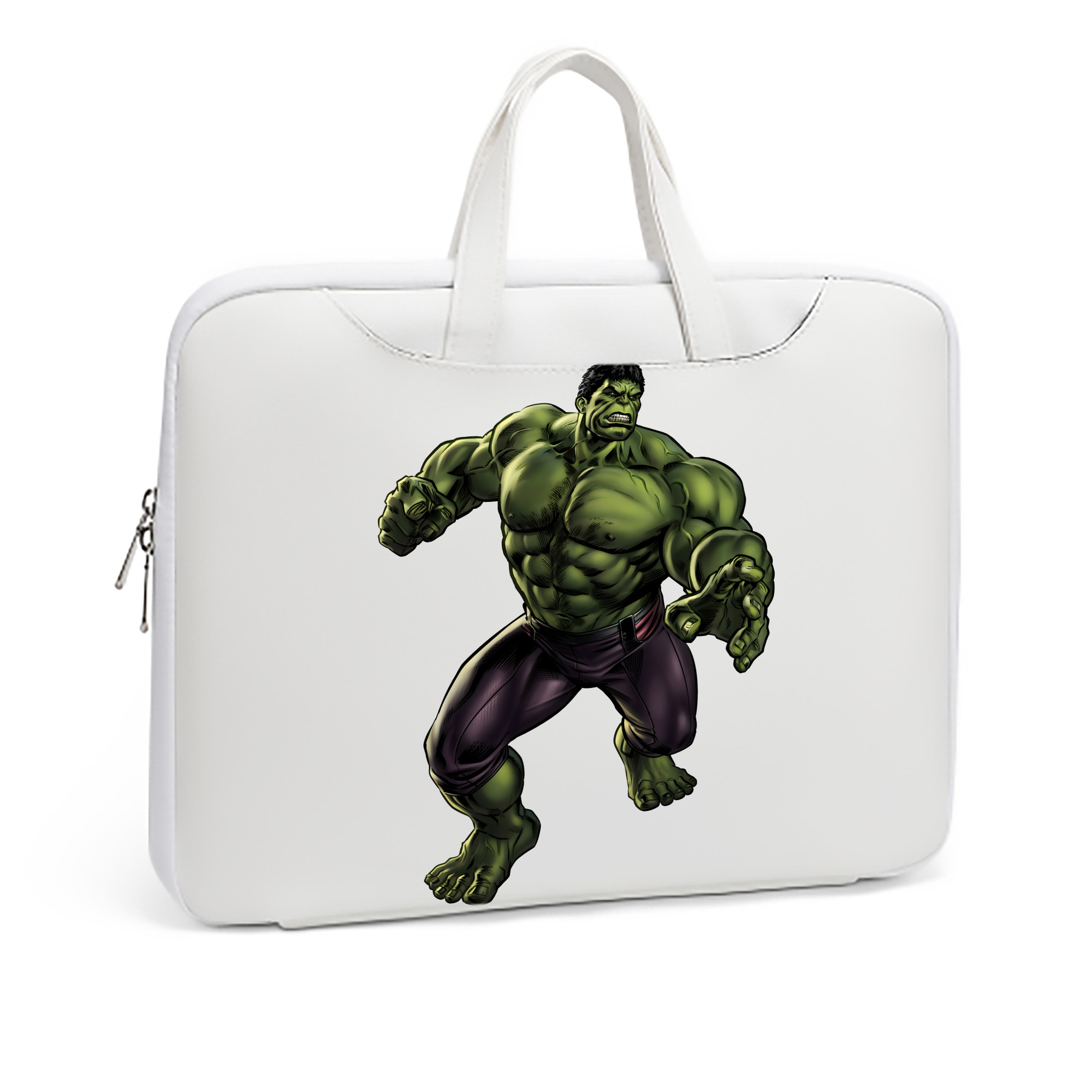 （画像用） アベンジャーズ The Avengers レザーラップトップバッグ　ノートパソコンケース