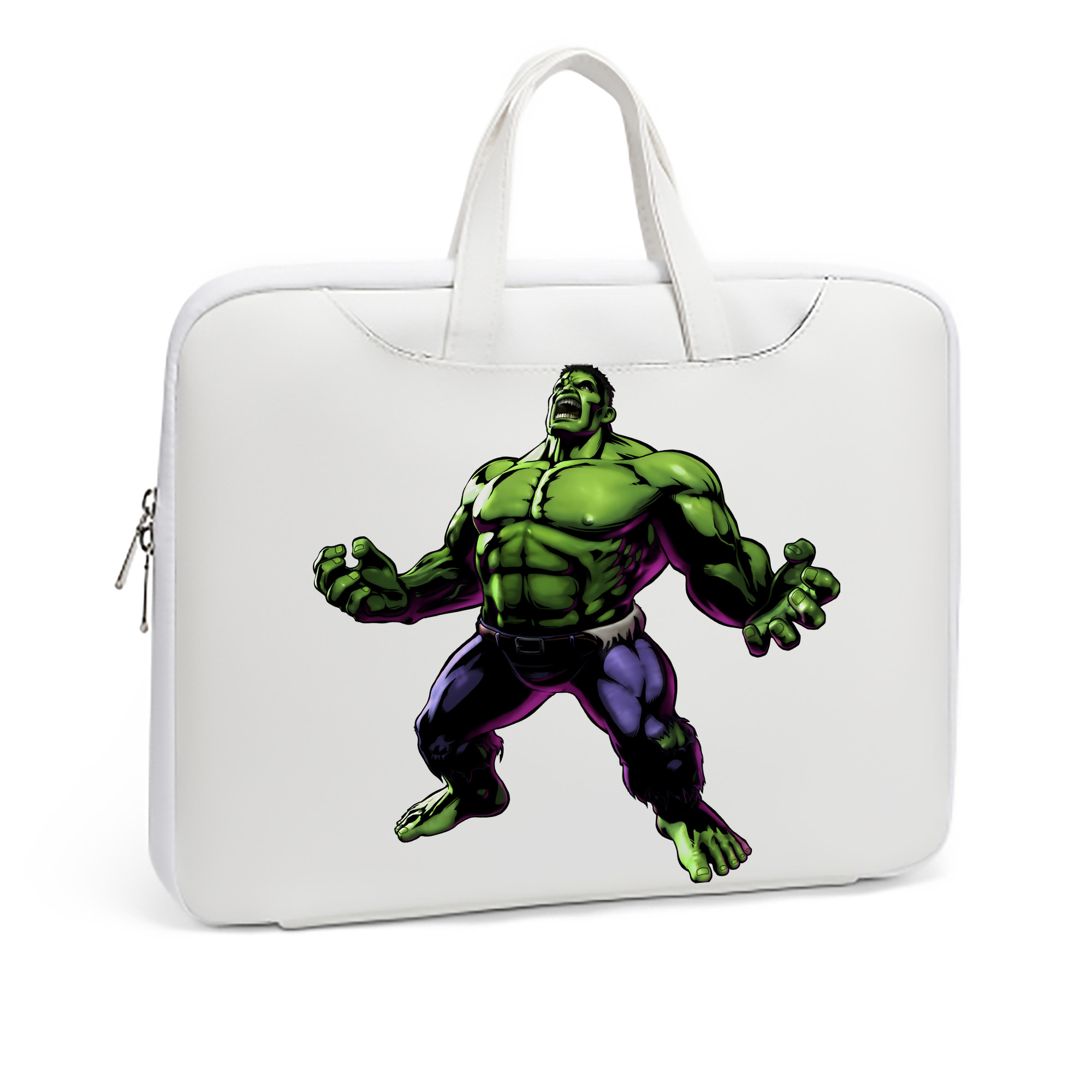 （画像用） アベンジャーズ The Avengers レザーラップトップバッグ　ノートパソコンケース