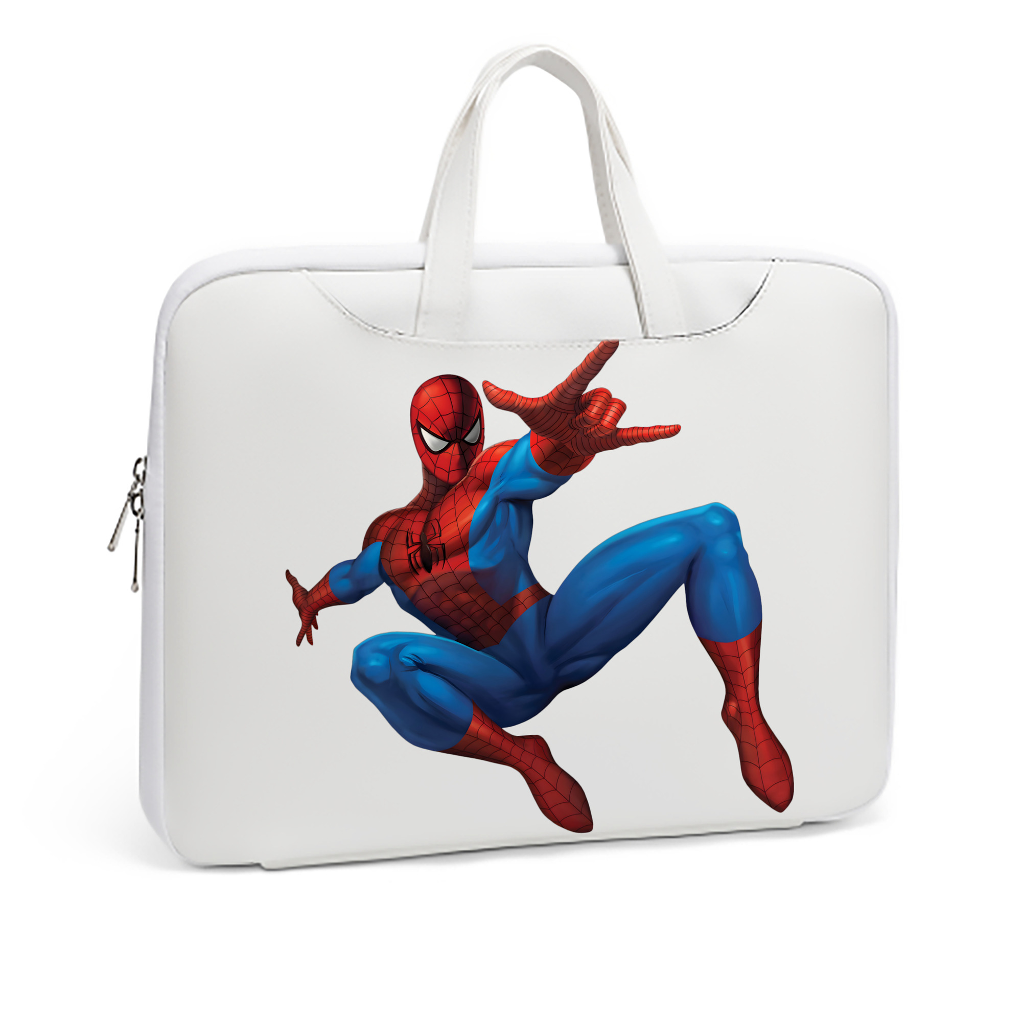（画像用） アベンジャーズ The Avengers レザーラップトップバッグ　ノートパソコンケース