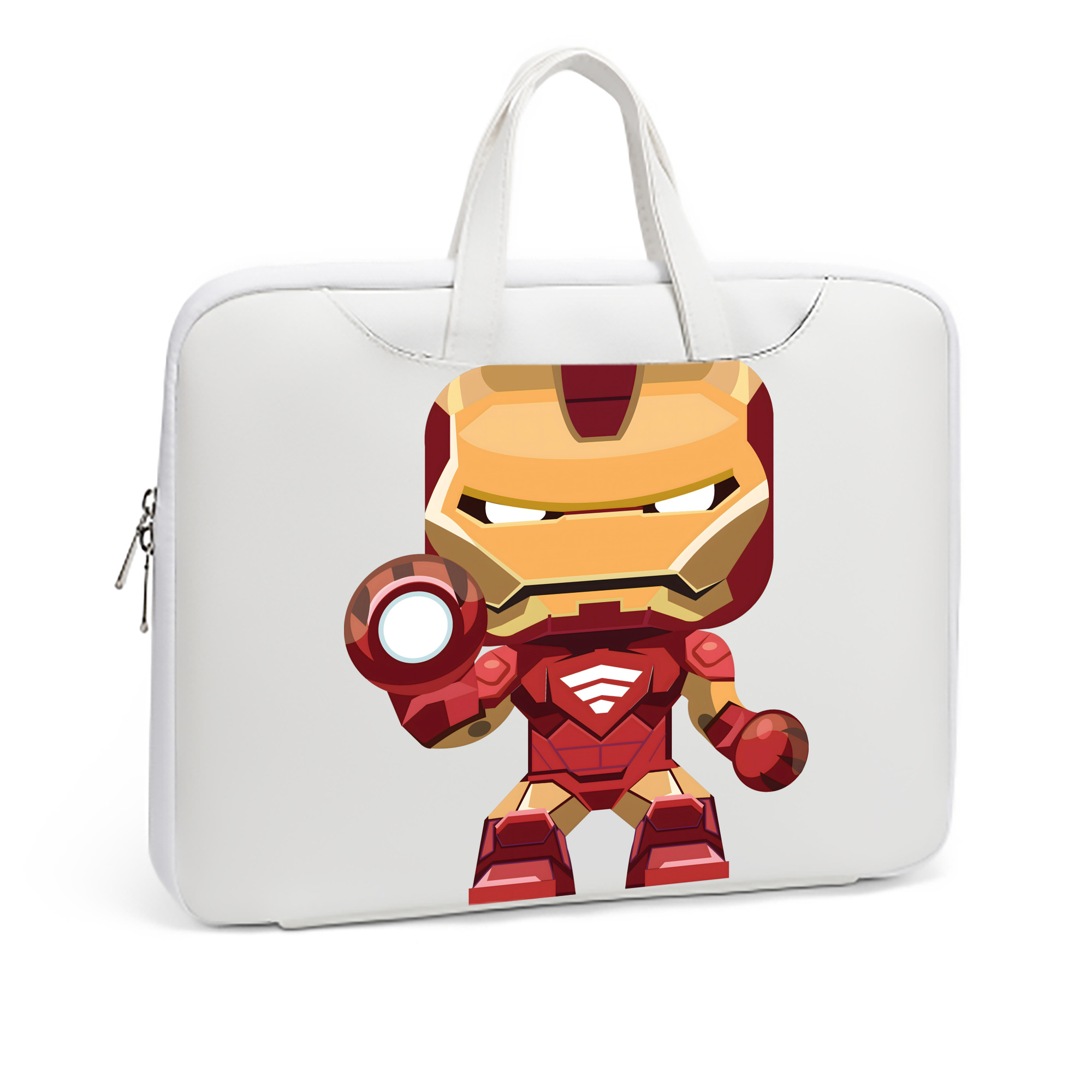 （画像用） アベンジャーズ The Avengers レザーラップトップバッグ　ノートパソコンケース