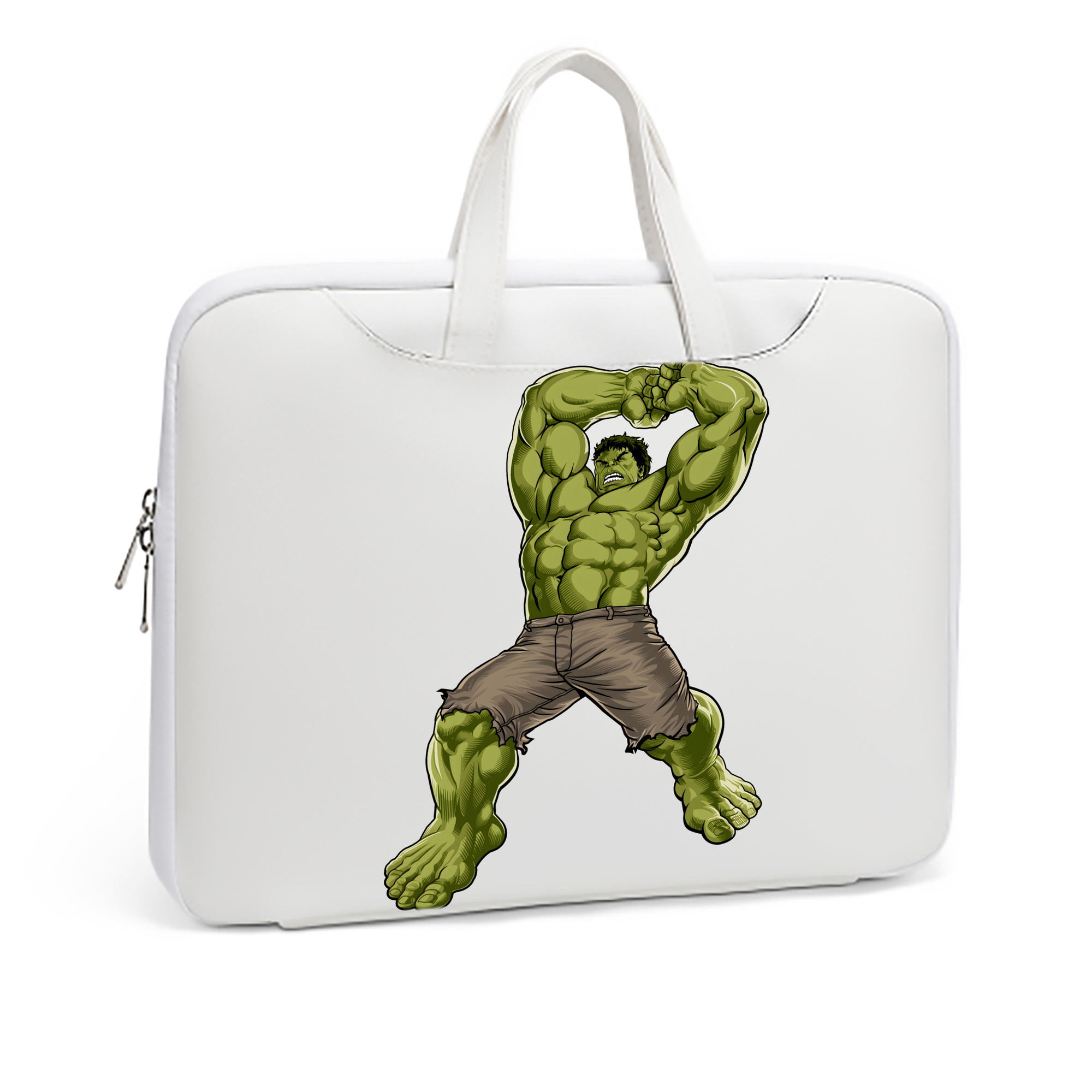 （画像用） アベンジャーズ The Avengers レザーラップトップバッグ　ノートパソコンケース