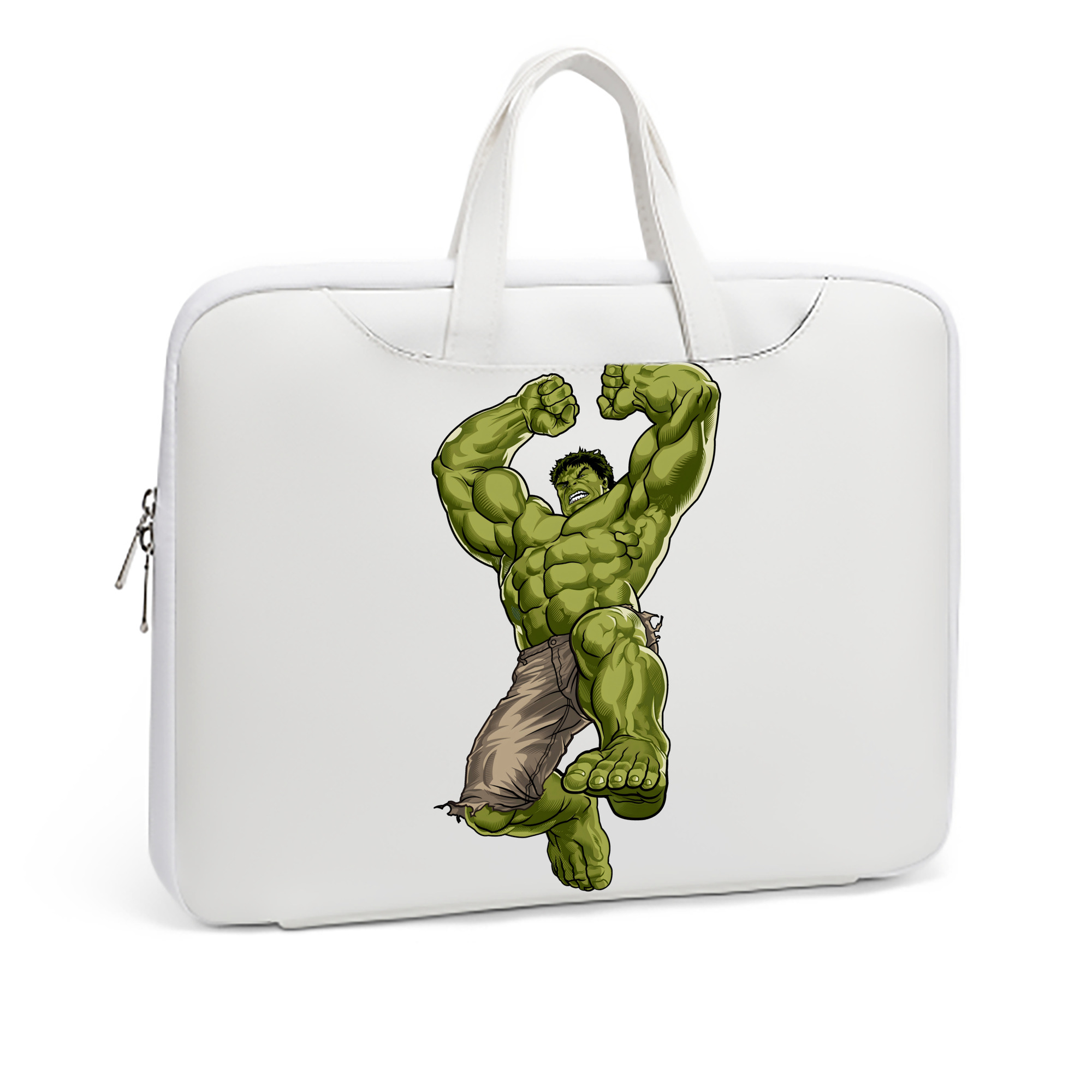 （画像用） アベンジャーズ The Avengers レザーラップトップバッグ　ノートパソコンケース