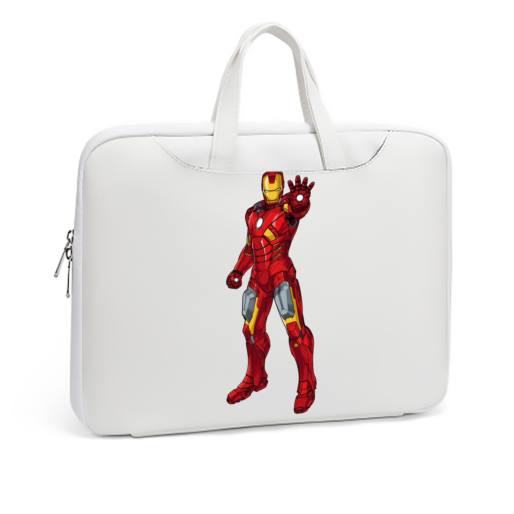（画像用） アベンジャーズ The Avengers レザーラップトップバッグ　ノートパソコンケース
