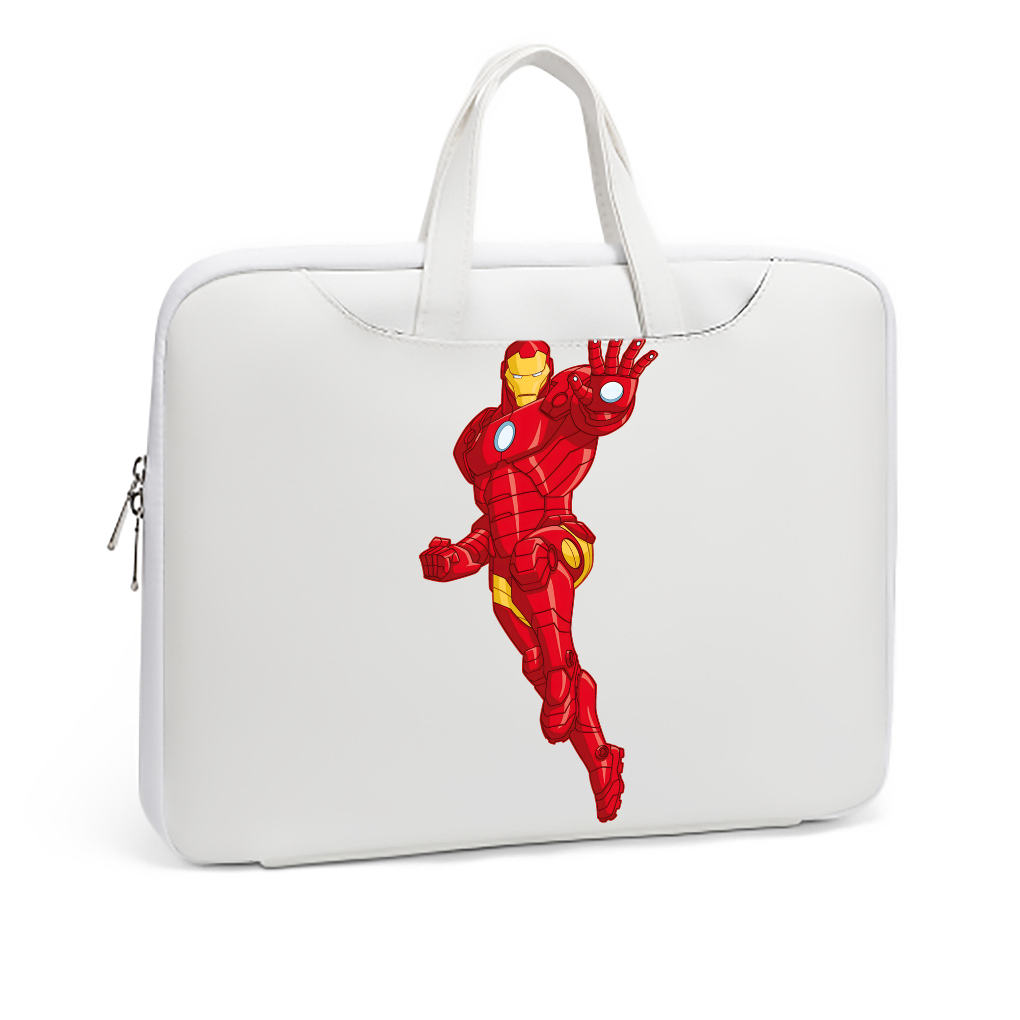 （画像用） アベンジャーズ The Avengers レザーラップトップバッグ　ノートパソコンケース