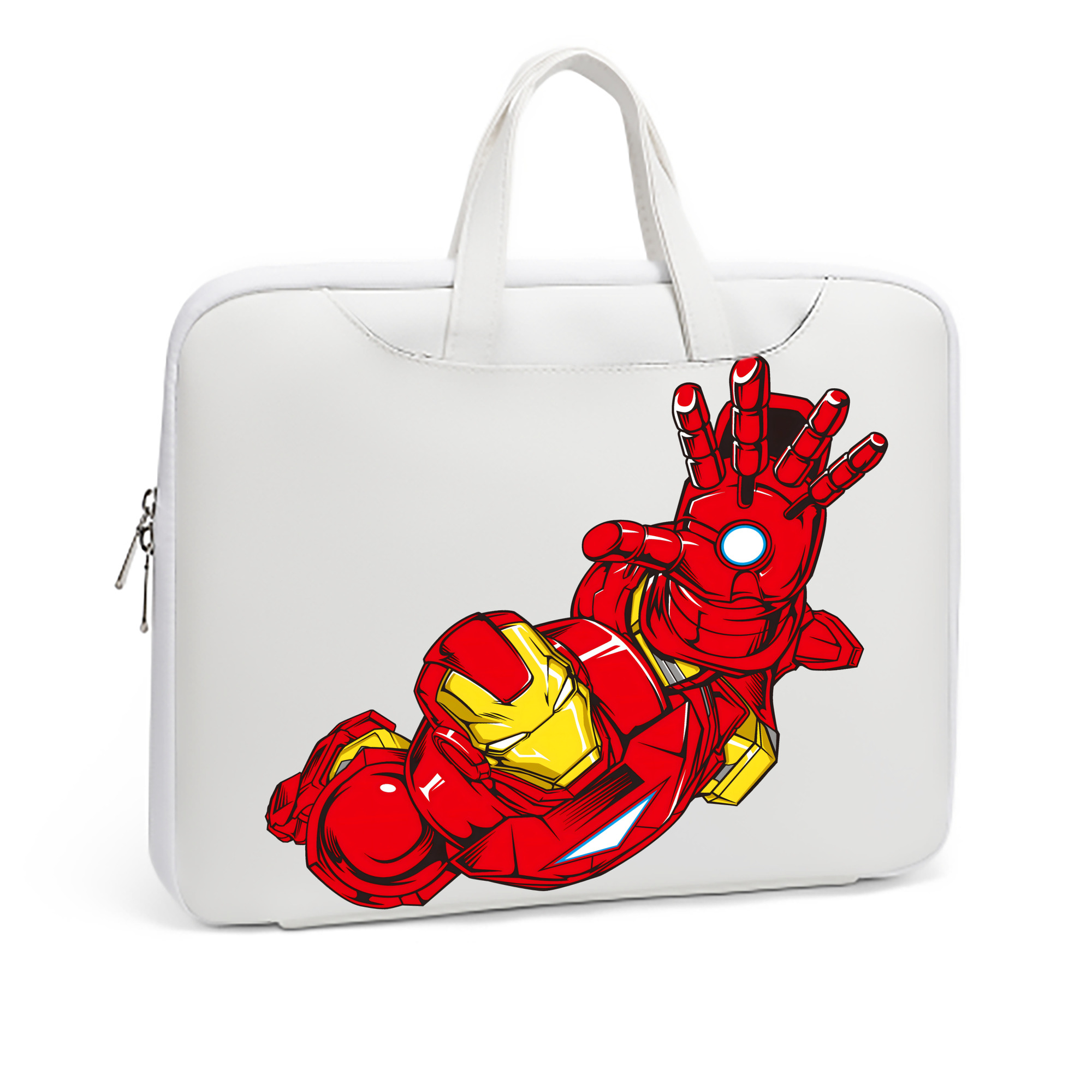 （画像用） アベンジャーズ The Avengers レザーラップトップバッグ　ノートパソコンケース