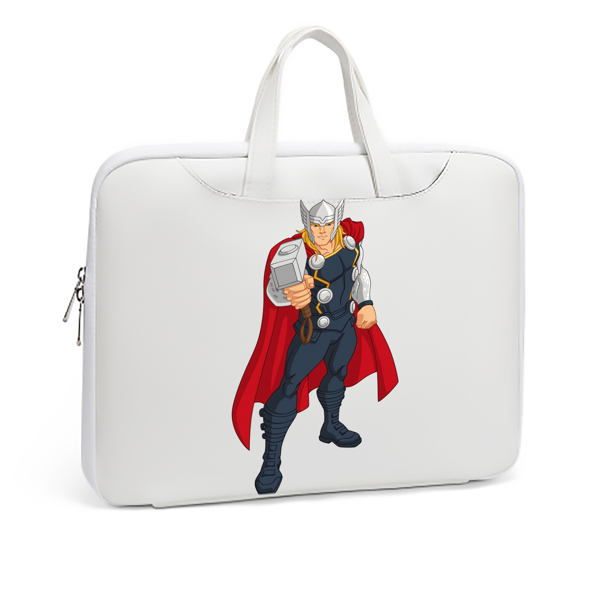 （画像用） アベンジャーズ The Avengers レザーラップトップバッグ　ノートパソコンケース