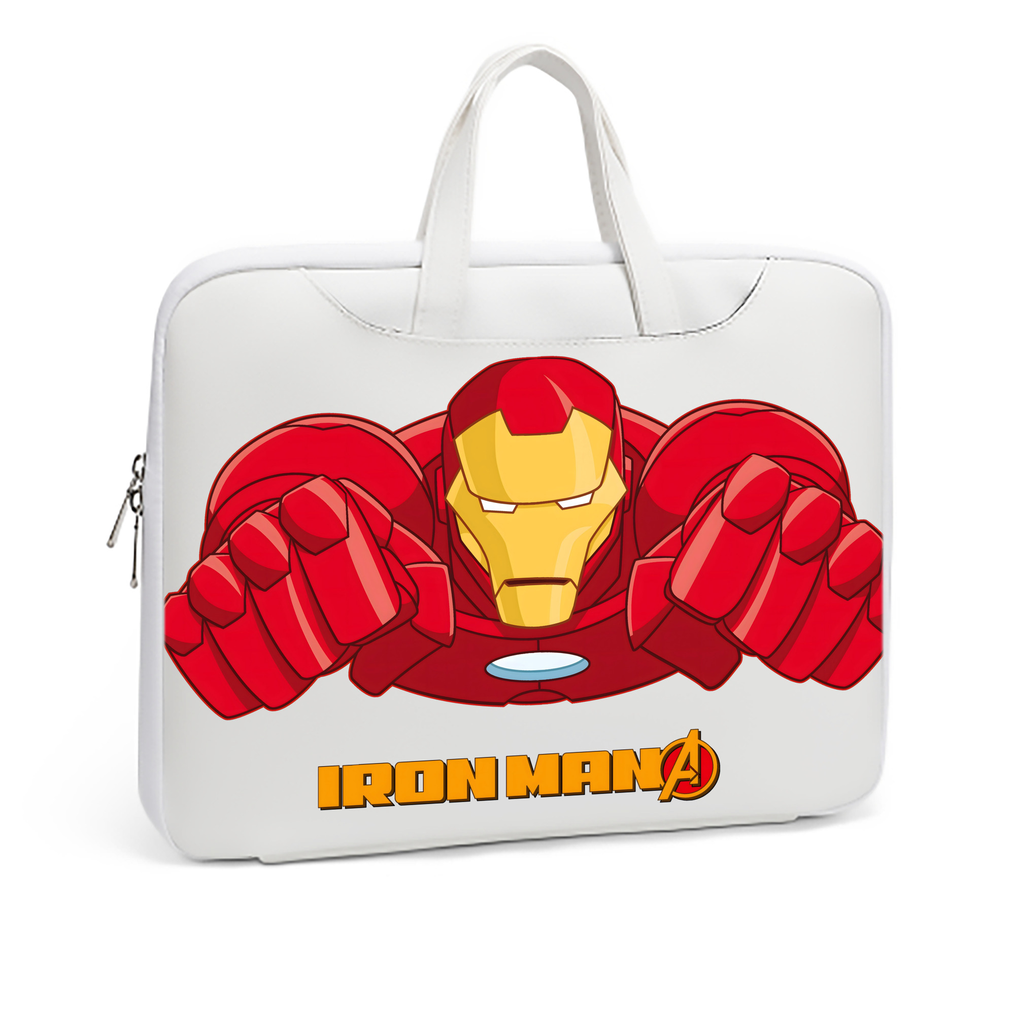 （画像用） アベンジャーズ The Avengers レザーラップトップバッグ　ノートパソコンケース