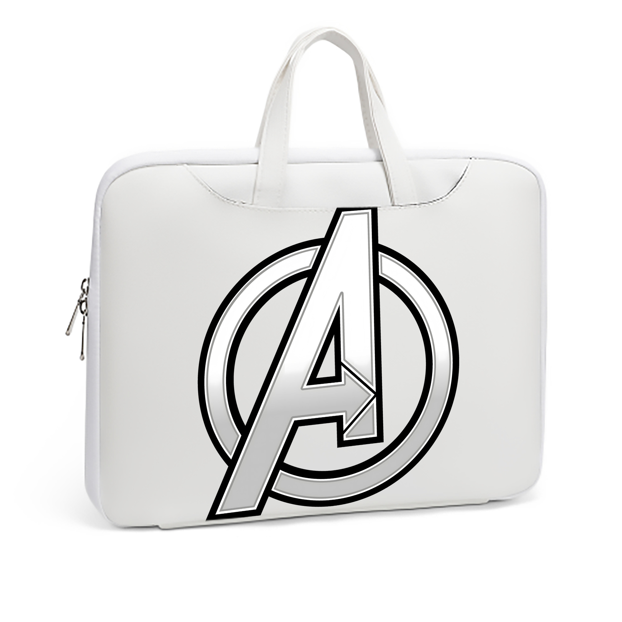 （画像用） アベンジャーズ The Avengers レザーラップトップバッグ　ノートパソコンケース