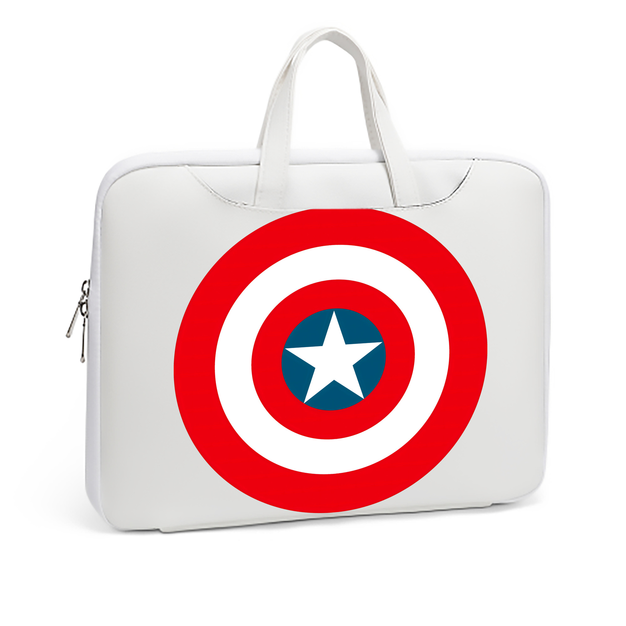 （画像用） アベンジャーズ The Avengers レザーラップトップバッグ　ノートパソコンケース
