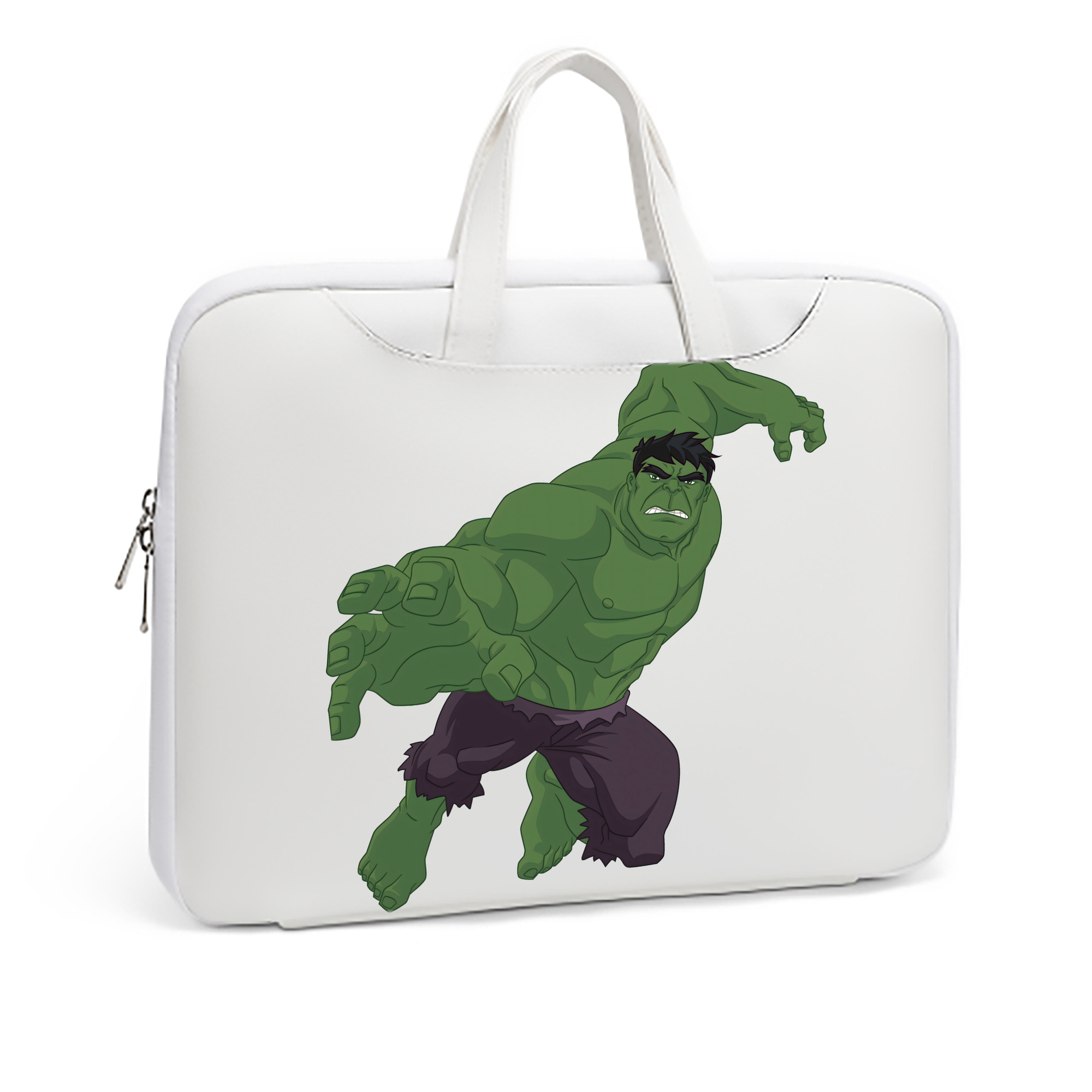 （画像用） アベンジャーズ The Avengers レザーラップトップバッグ　ノートパソコンケース