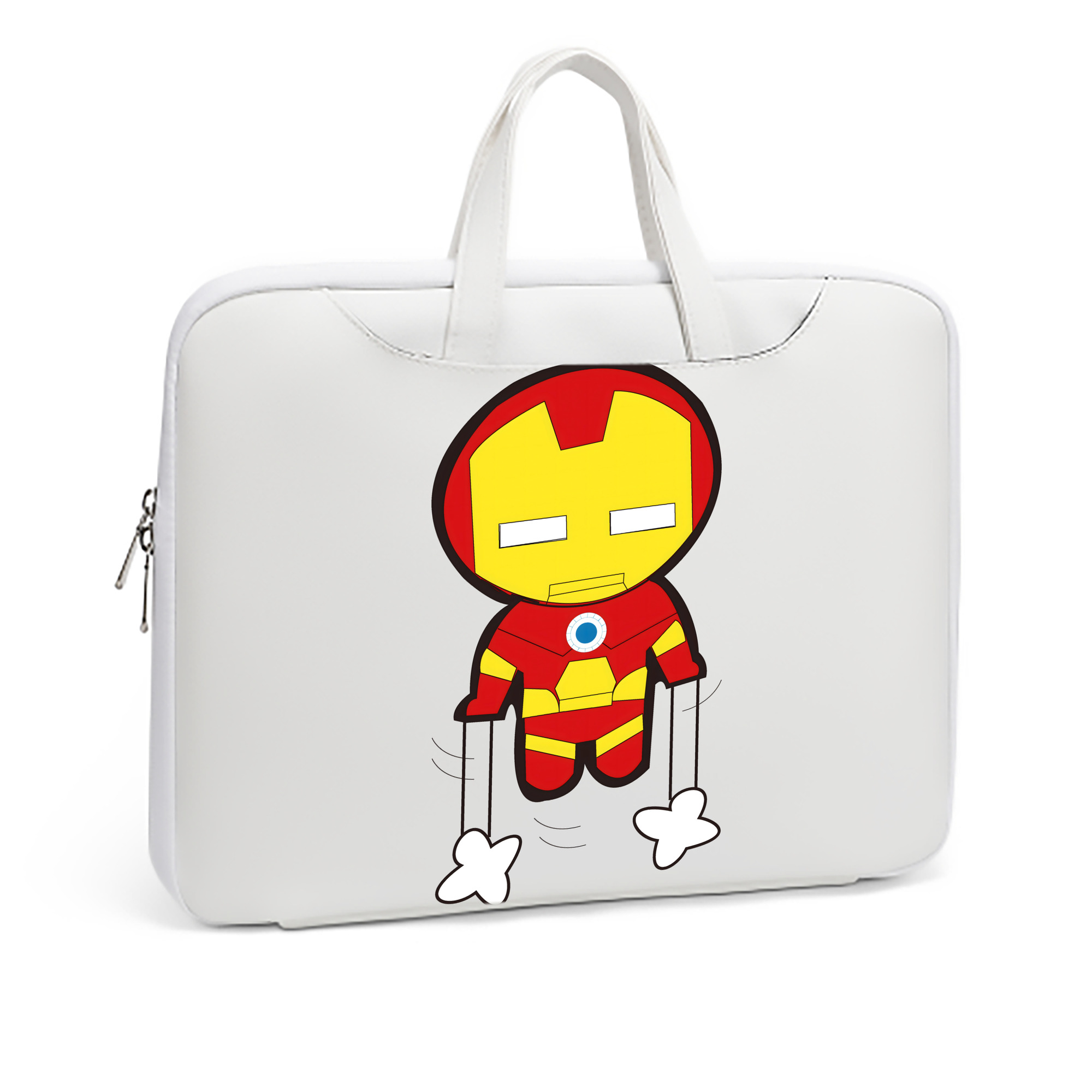 （画像用） アベンジャーズ The Avengers レザーラップトップバッグ　ノートパソコンケース