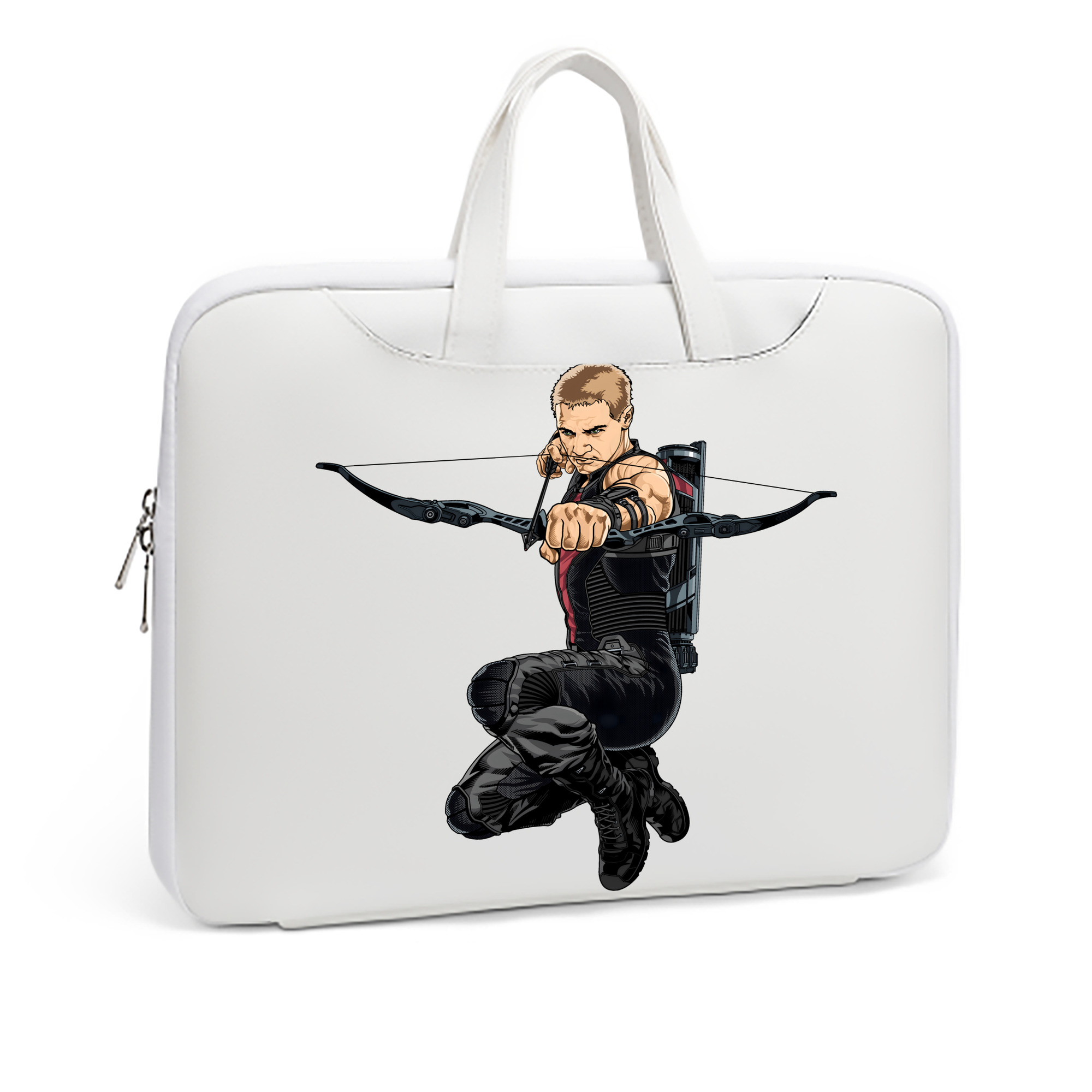 （画像用） アベンジャーズ The Avengers レザーラップトップバッグ　ノートパソコンケース