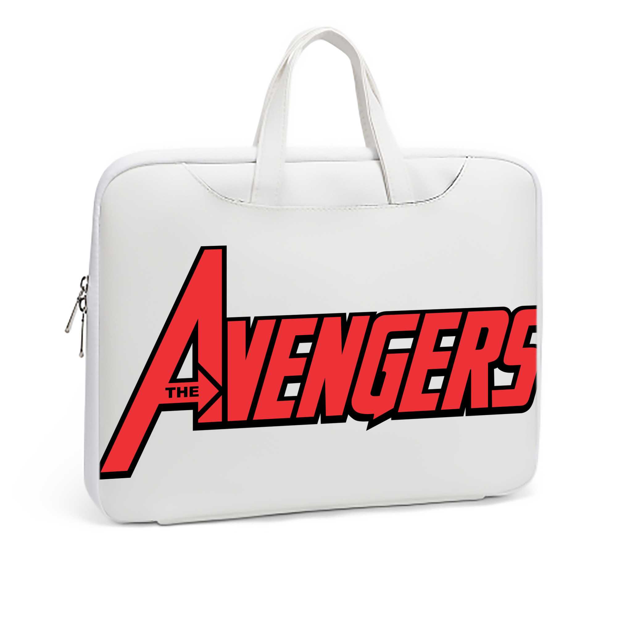 （画像用） アベンジャーズ The Avengers レザーラップトップバッグ　ノートパソコンケース