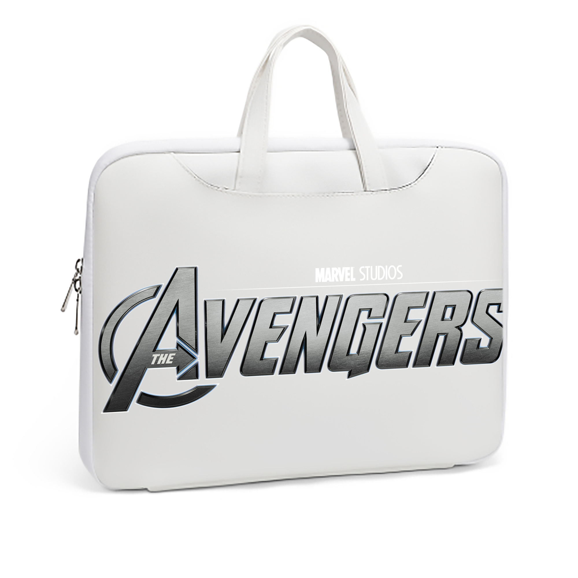 （画像用） アベンジャーズ The Avengers レザーラップトップバッグ　ノートパソコンケース