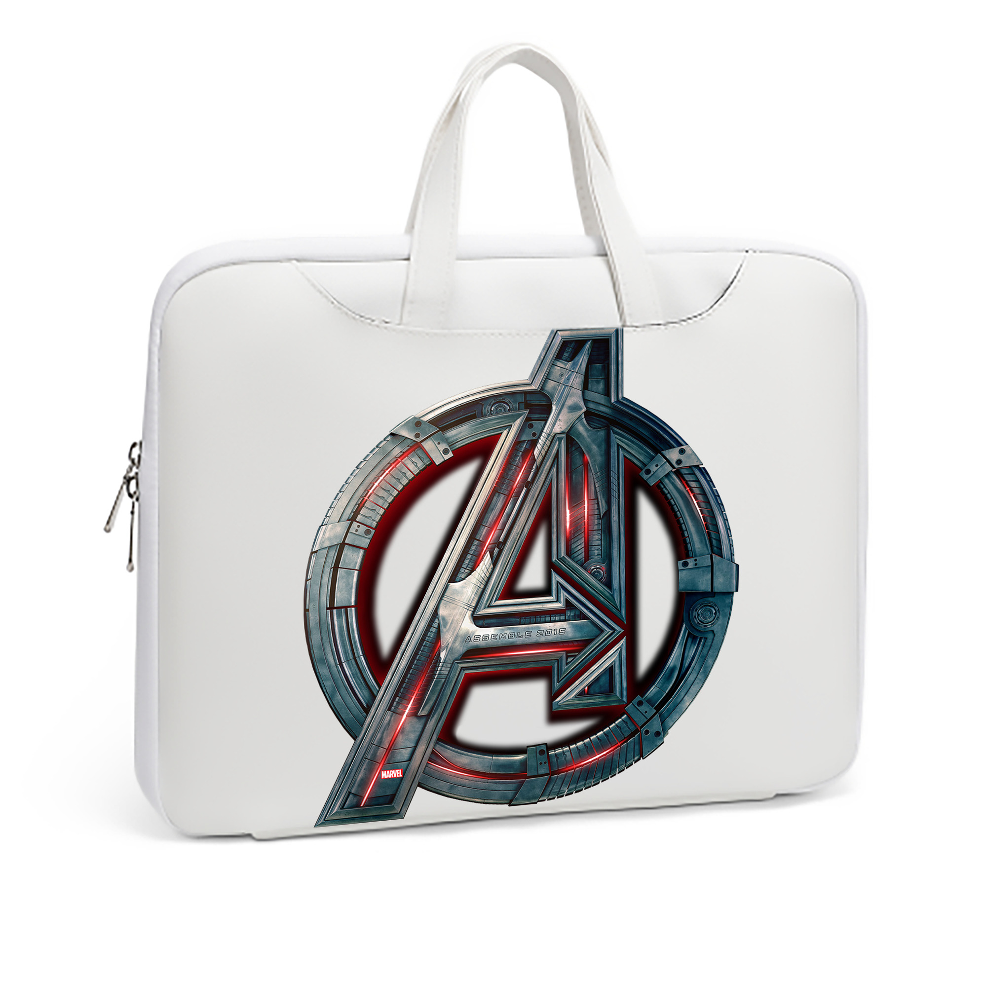 （画像用） アベンジャーズ The Avengers レザーラップトップバッグ　ノートパソコンケース