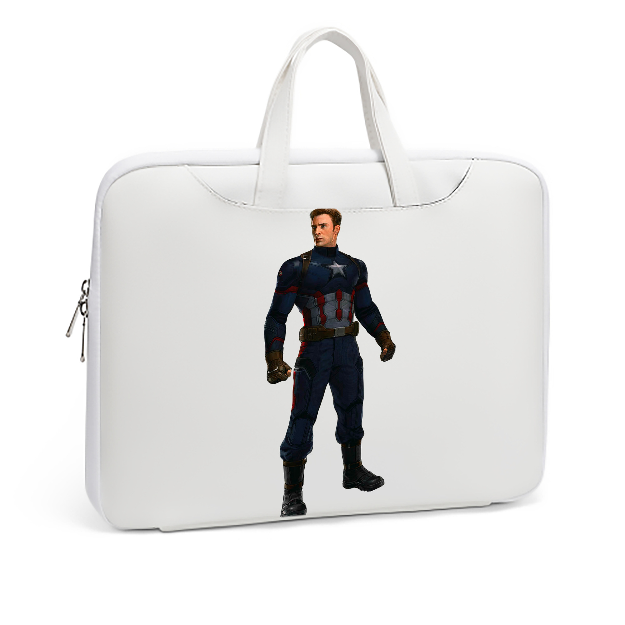（画像用） アベンジャーズ The Avengers レザーラップトップバッグ　ノートパソコンケース