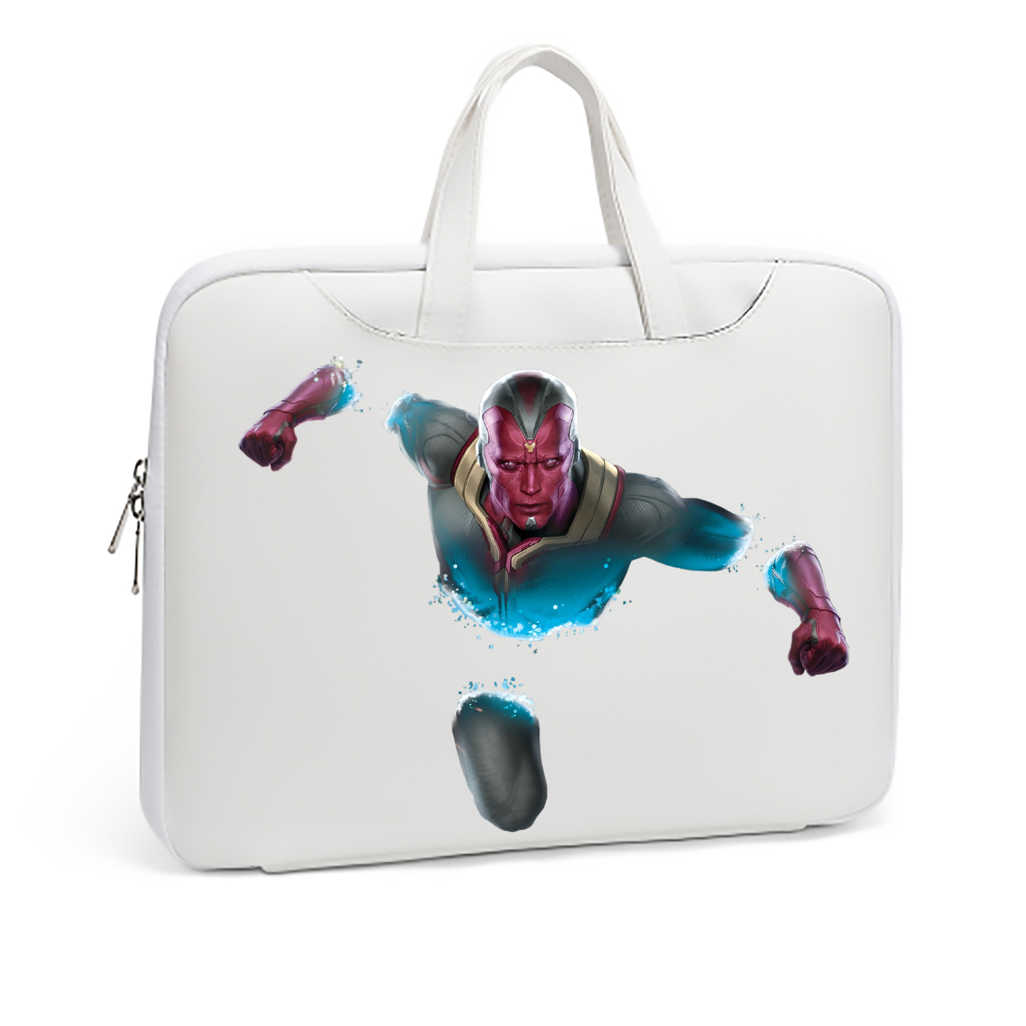 （画像用） アベンジャーズ The Avengers レザーラップトップバッグ　ノートパソコンケース