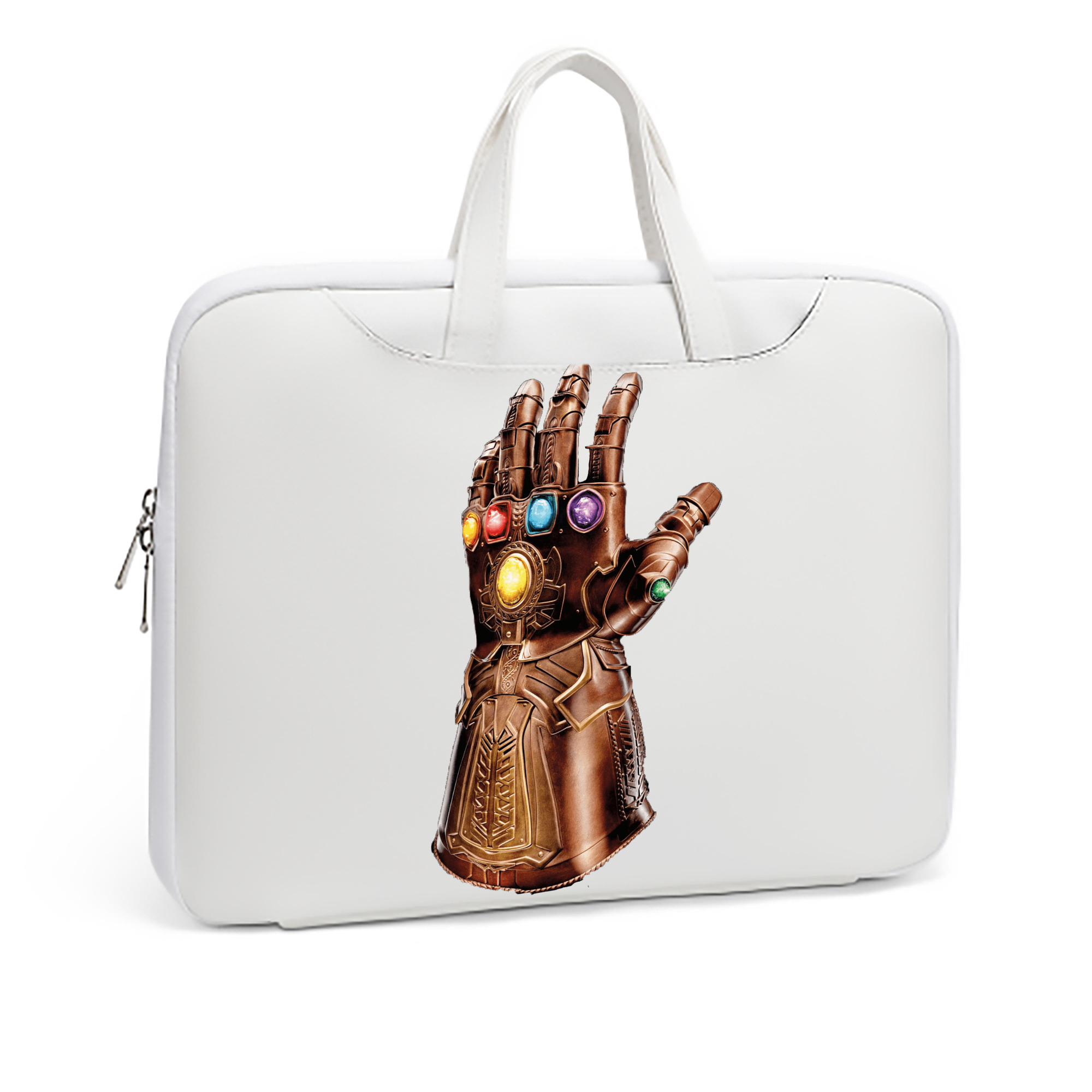 （画像用） アベンジャーズ The Avengers レザーラップトップバッグ　ノートパソコンケース