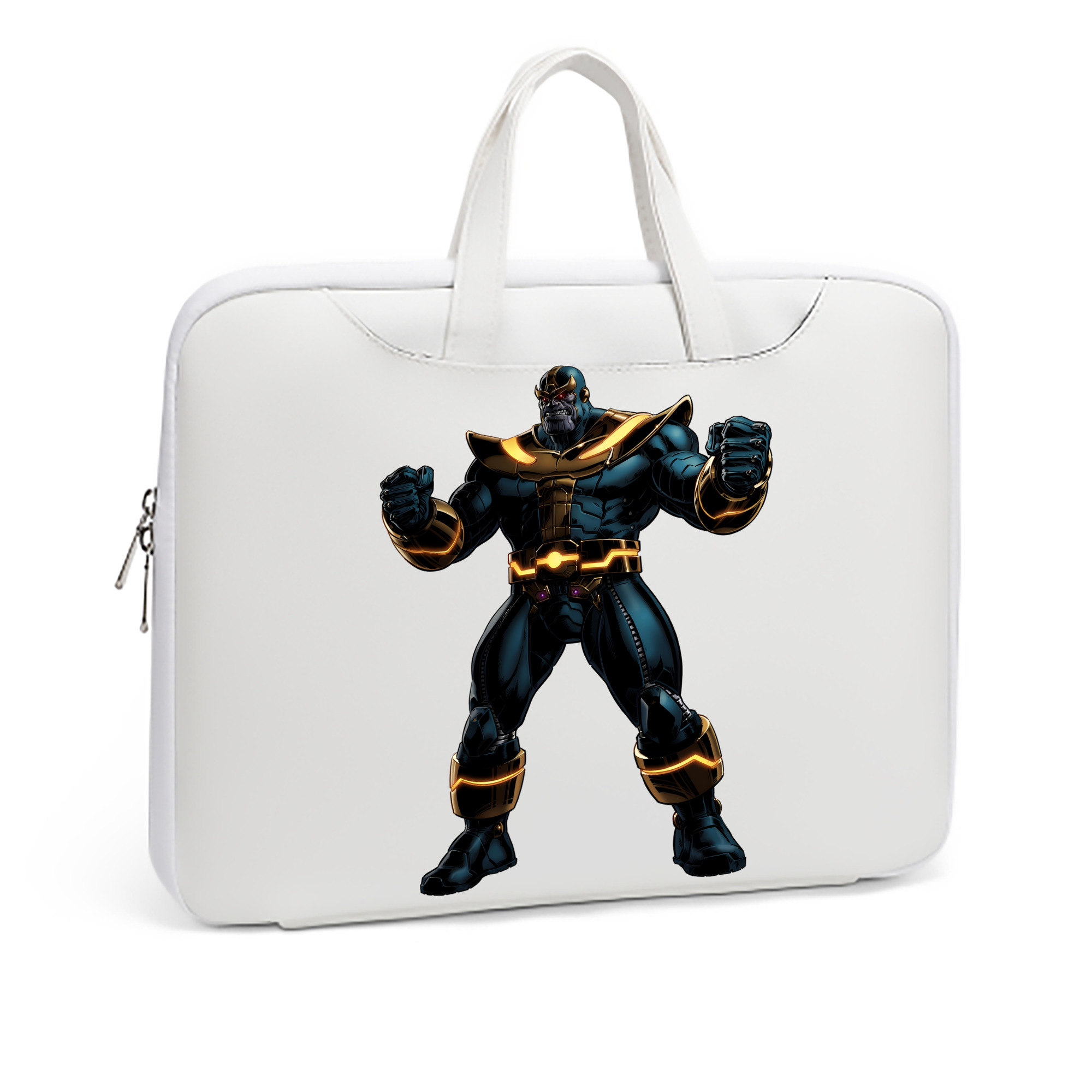 （画像用） アベンジャーズ The Avengers レザーラップトップバッグ　ノートパソコンケース