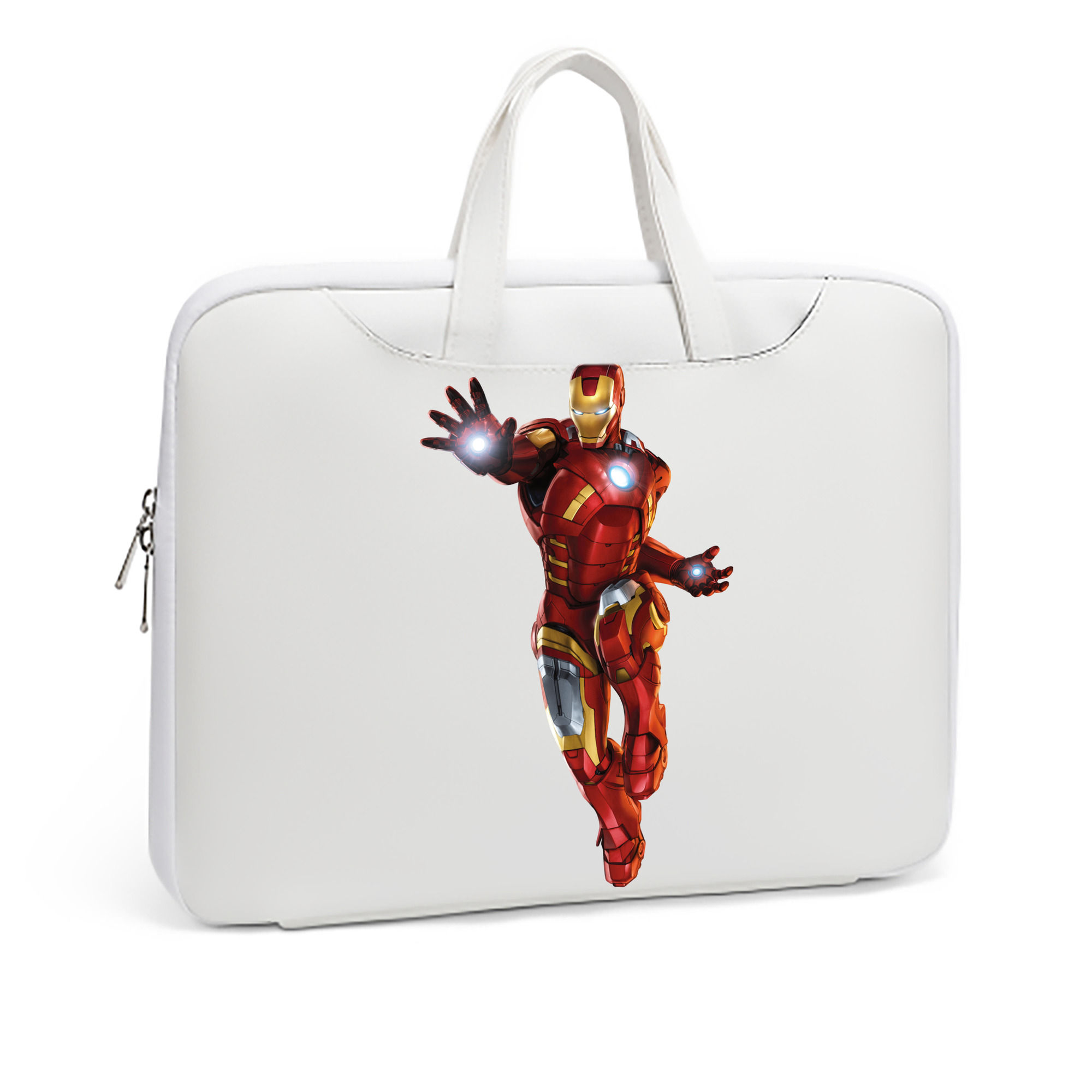 （画像用） アベンジャーズ The Avengers レザーラップトップバッグ　ノートパソコンケース