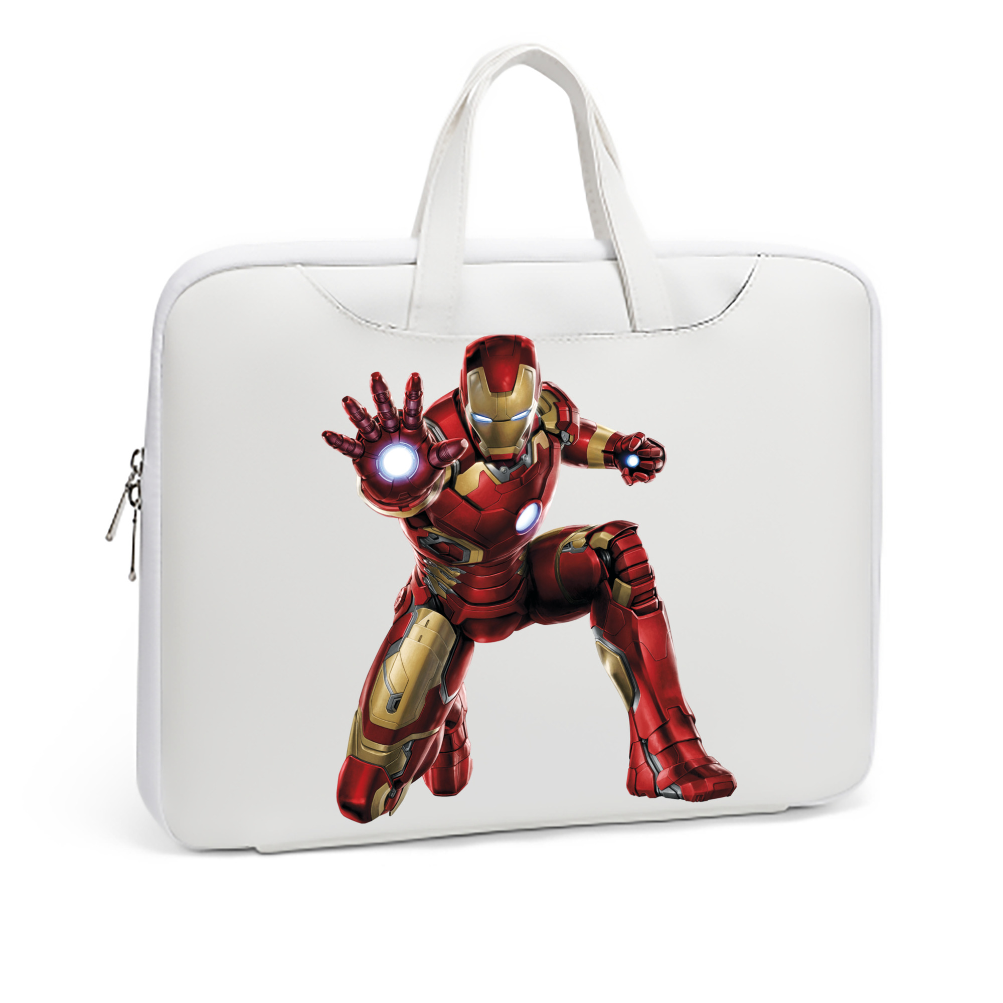 （画像用） アベンジャーズ The Avengers レザーラップトップバッグ　ノートパソコンケース